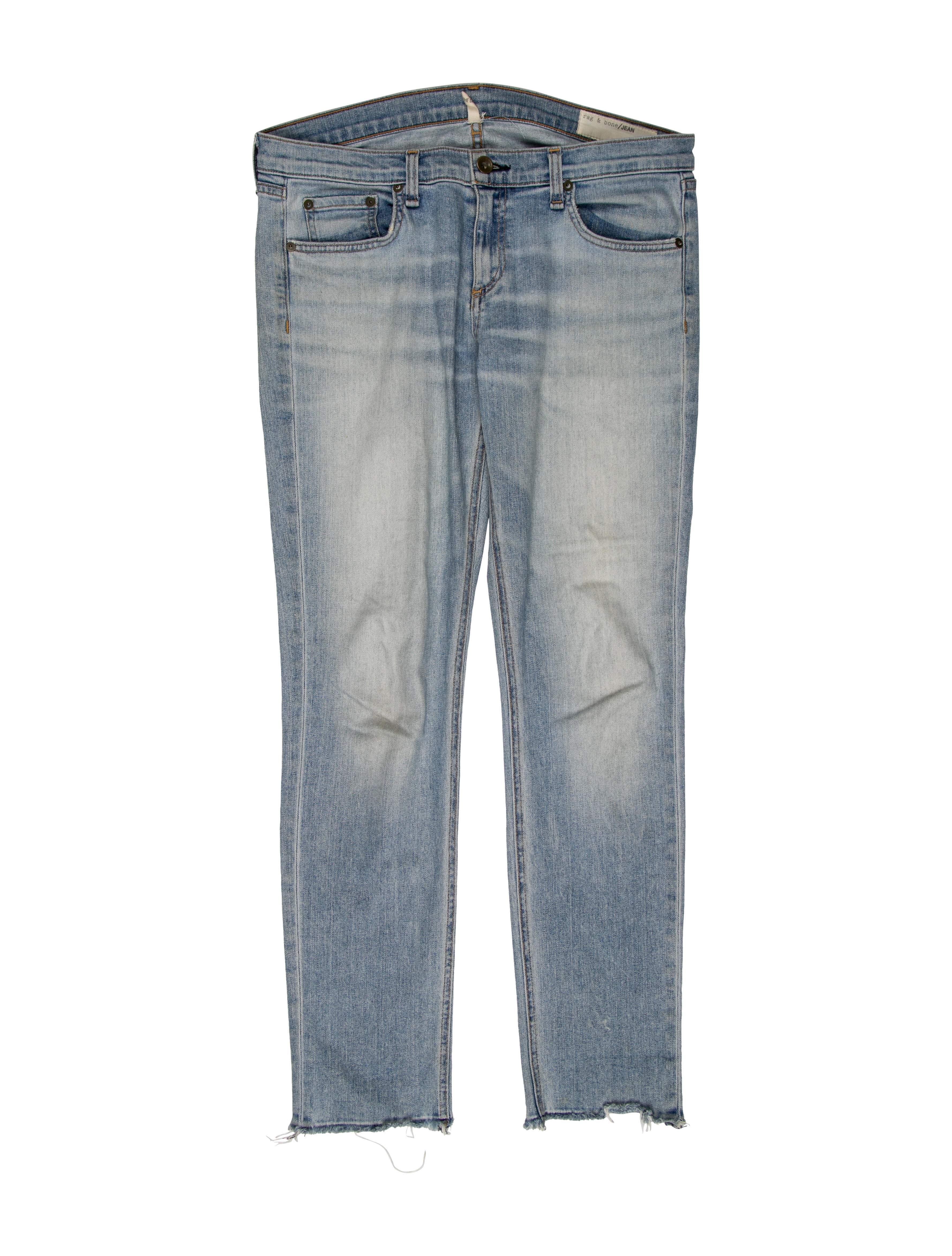 Rag & Bone Mid-Rise Skinny Leg Jeans