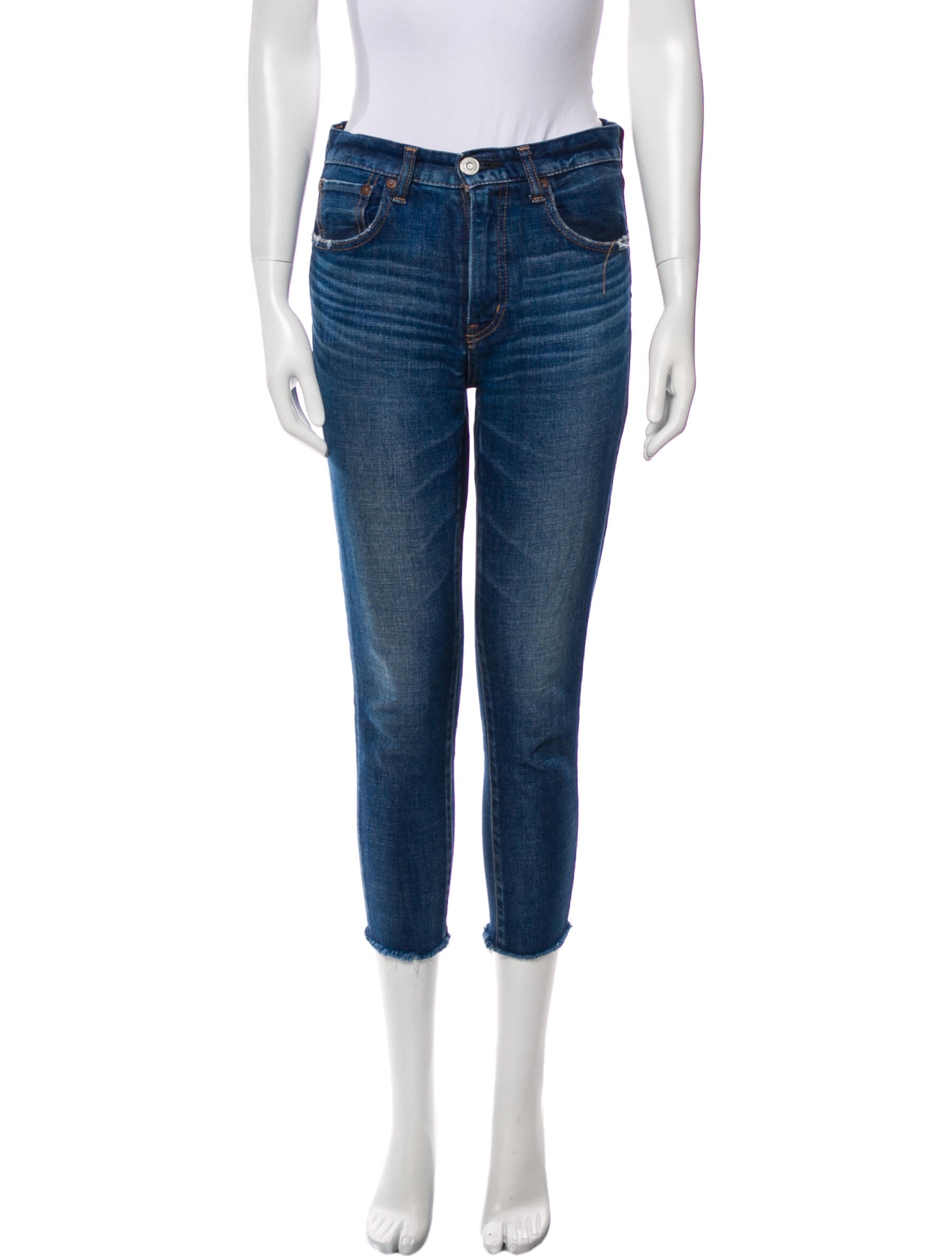 Moussy High-Rise Skinny Leg Jeans