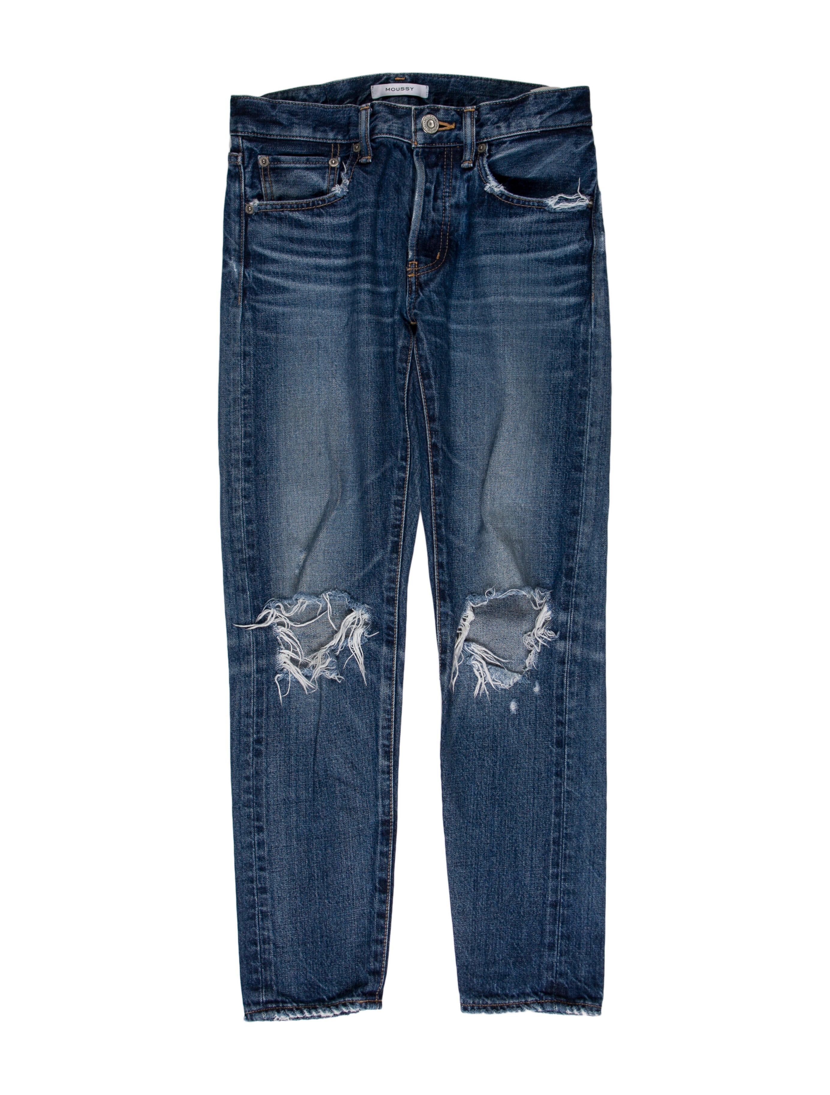 Moussy Mid-Rise Skinny Leg Jeans