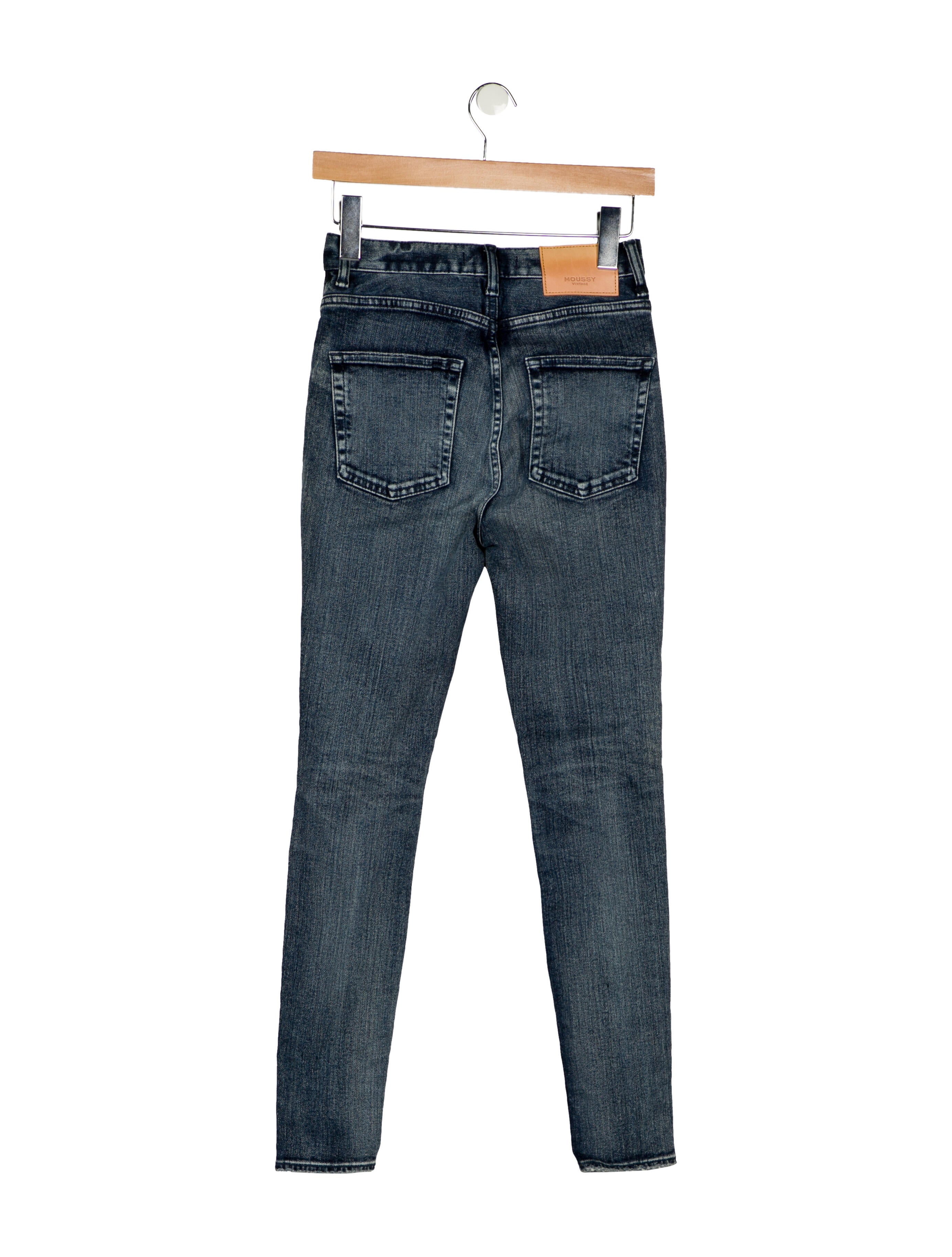 Moussy Mid-Rise Skinny Leg Jeans