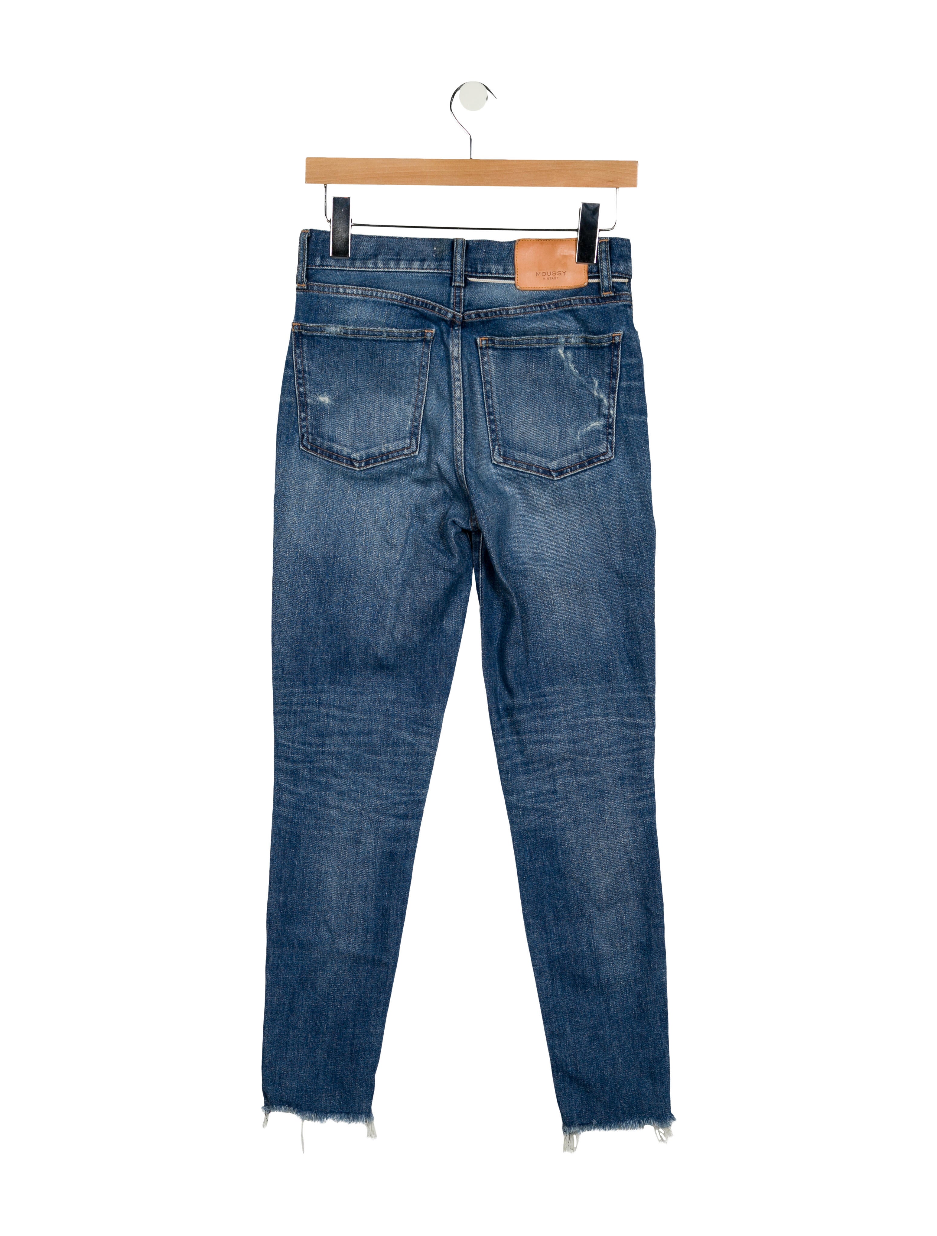 Moussy High-Rise Skinny Leg Jeans