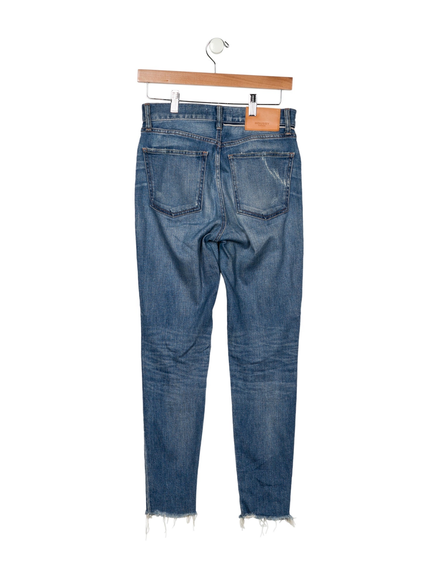 Moussy Mid-Rise Skinny Leg Jeans