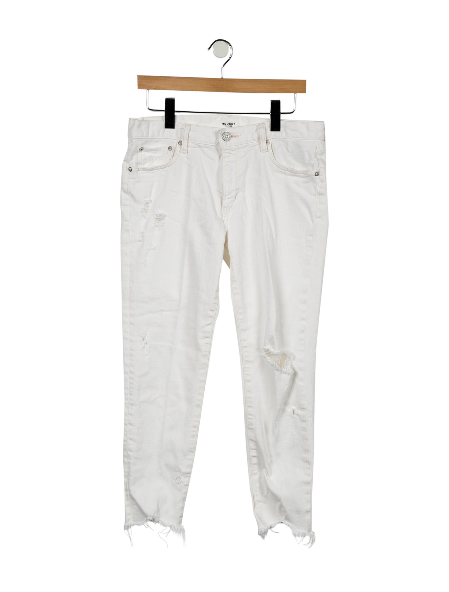 Moussy High-Rise Skinny Leg Jeans
