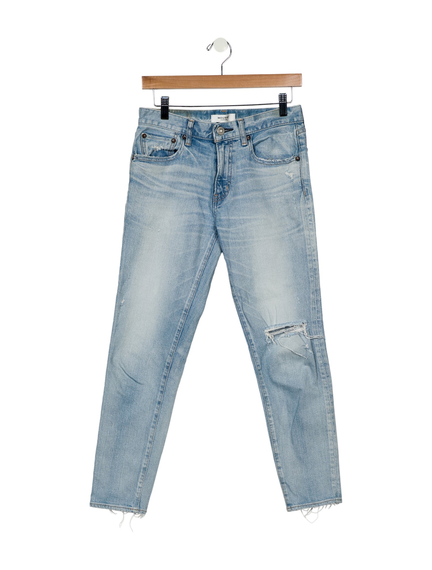 Moussy High-Rise Skinny Leg Jeans