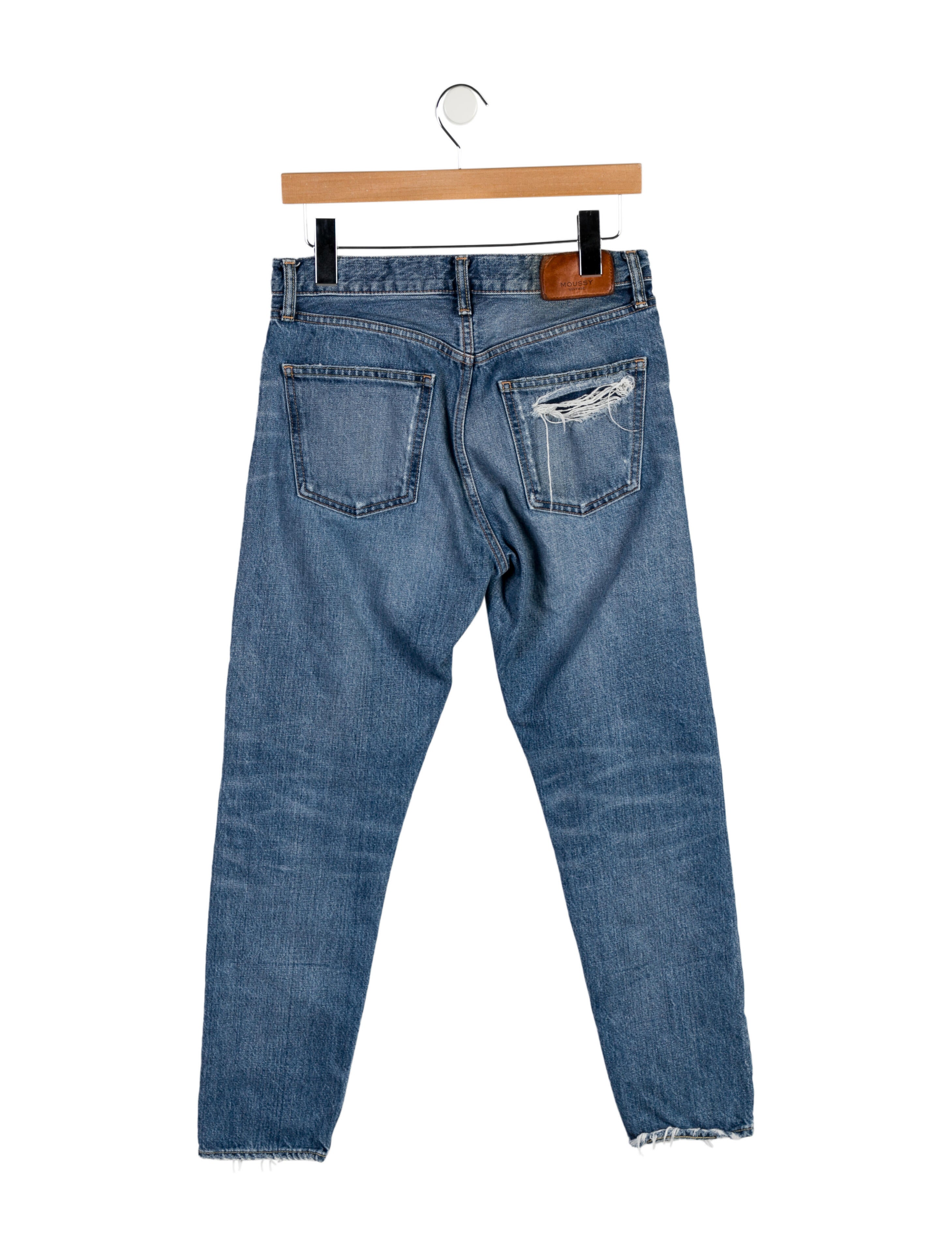 Moussy Mid-Rise Skinny Leg Jeans