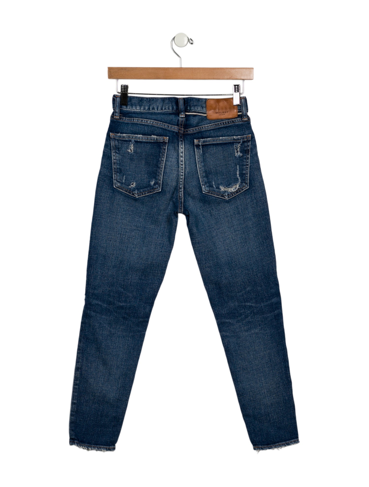 Moussy Mid-Rise Skinny Leg Jeans