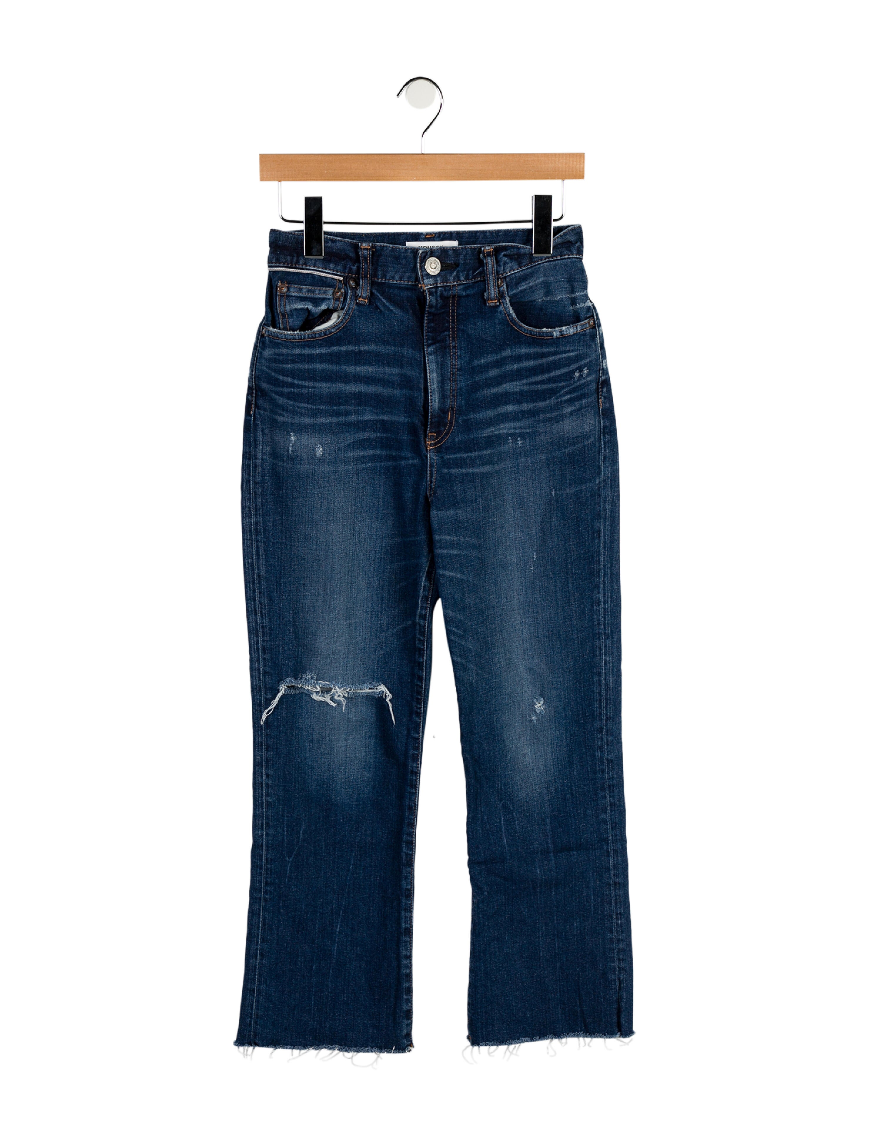 Moussy Mid-Rise Straight Leg Jeans