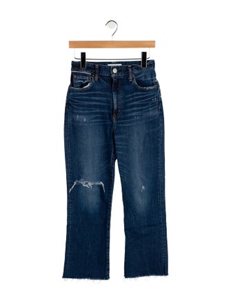 Moussy Mid-Rise Straight Leg Jeans