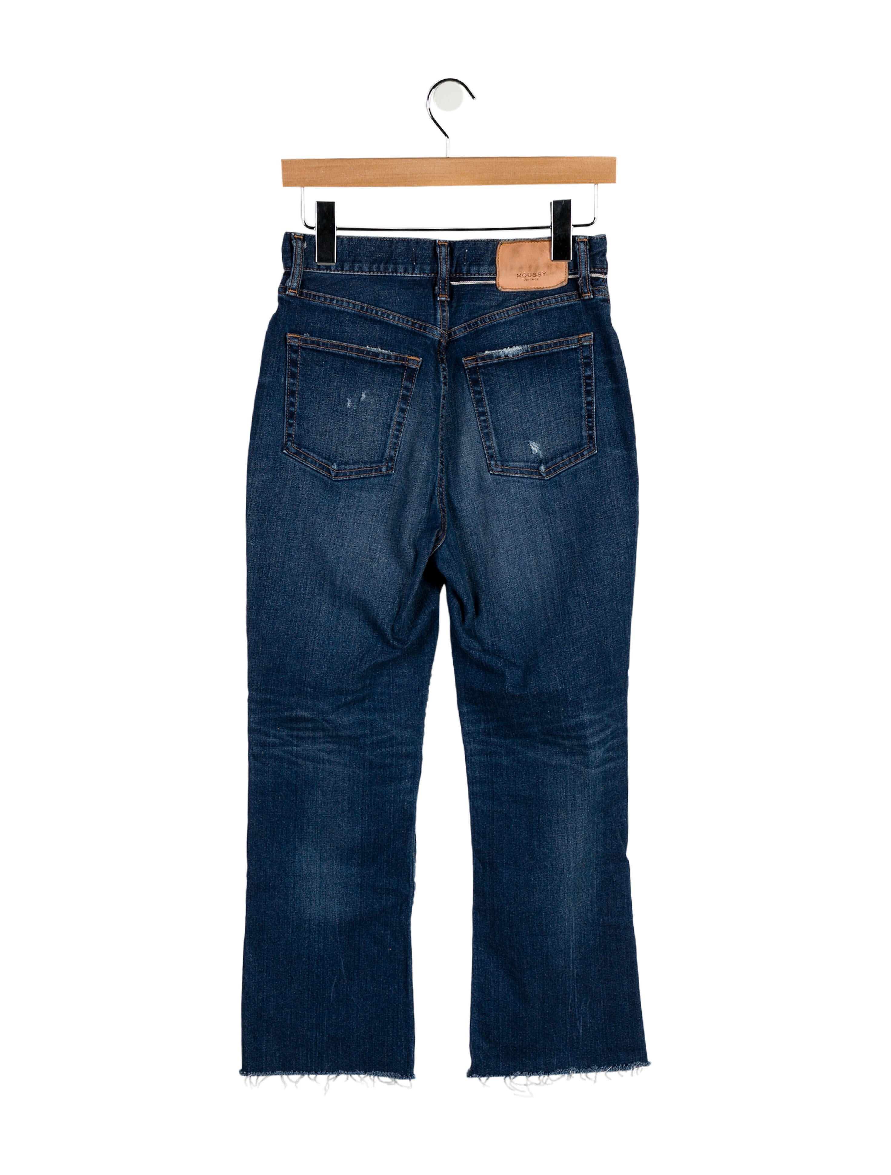 Moussy Mid-Rise Straight Leg Jeans