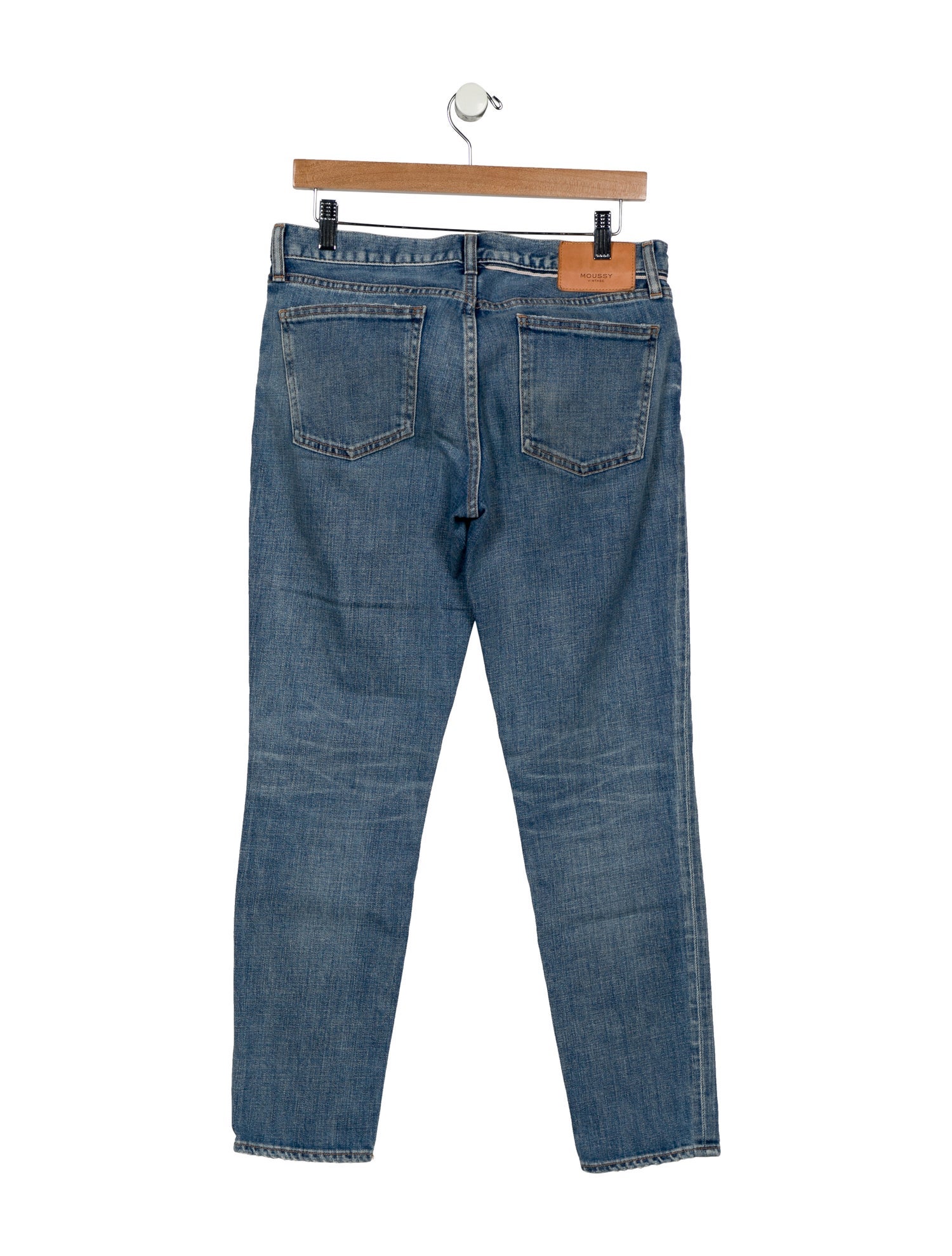 Moussy Mid-Rise Skinny Leg Jeans