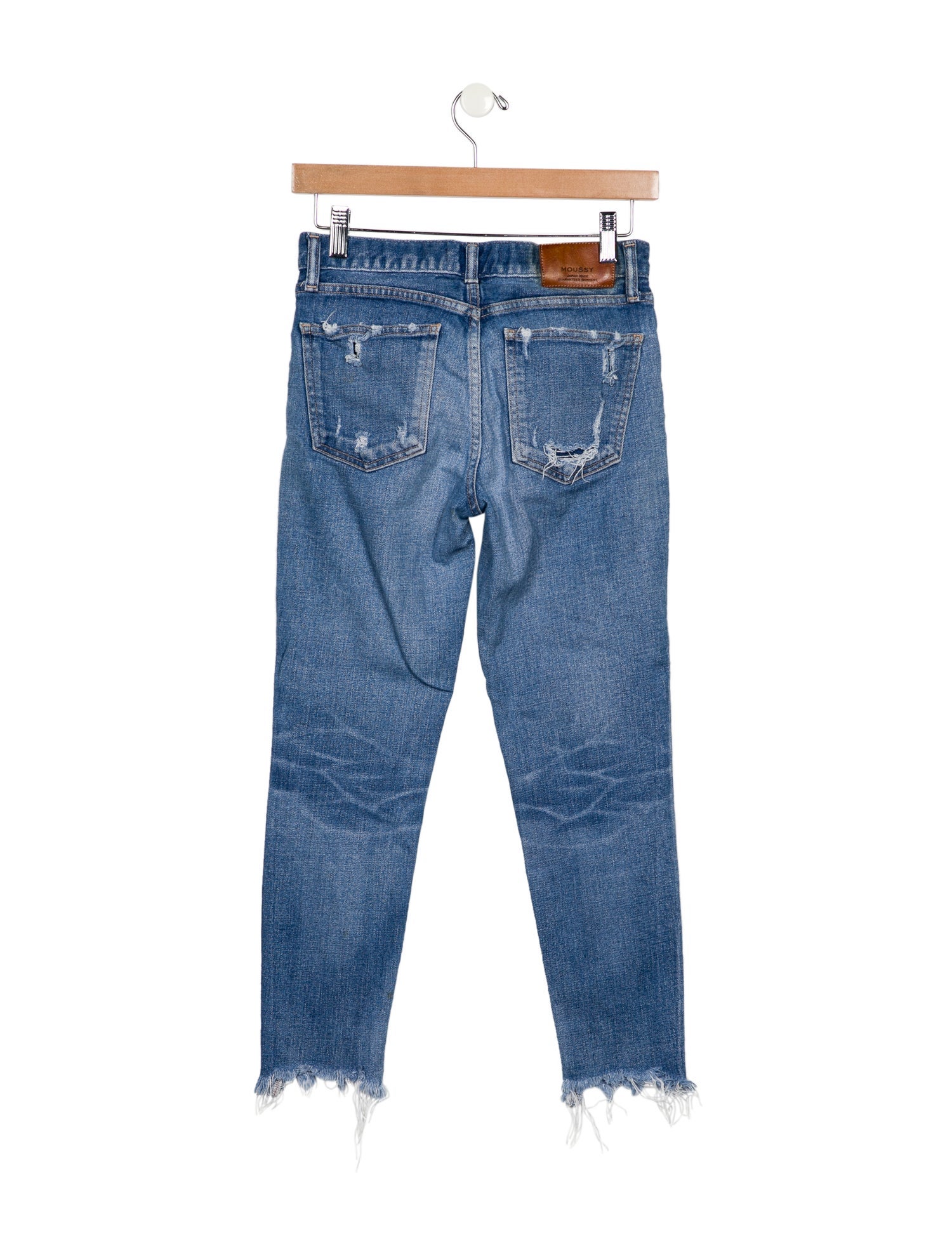 Moussy Mid-Rise Skinny Leg Jeans