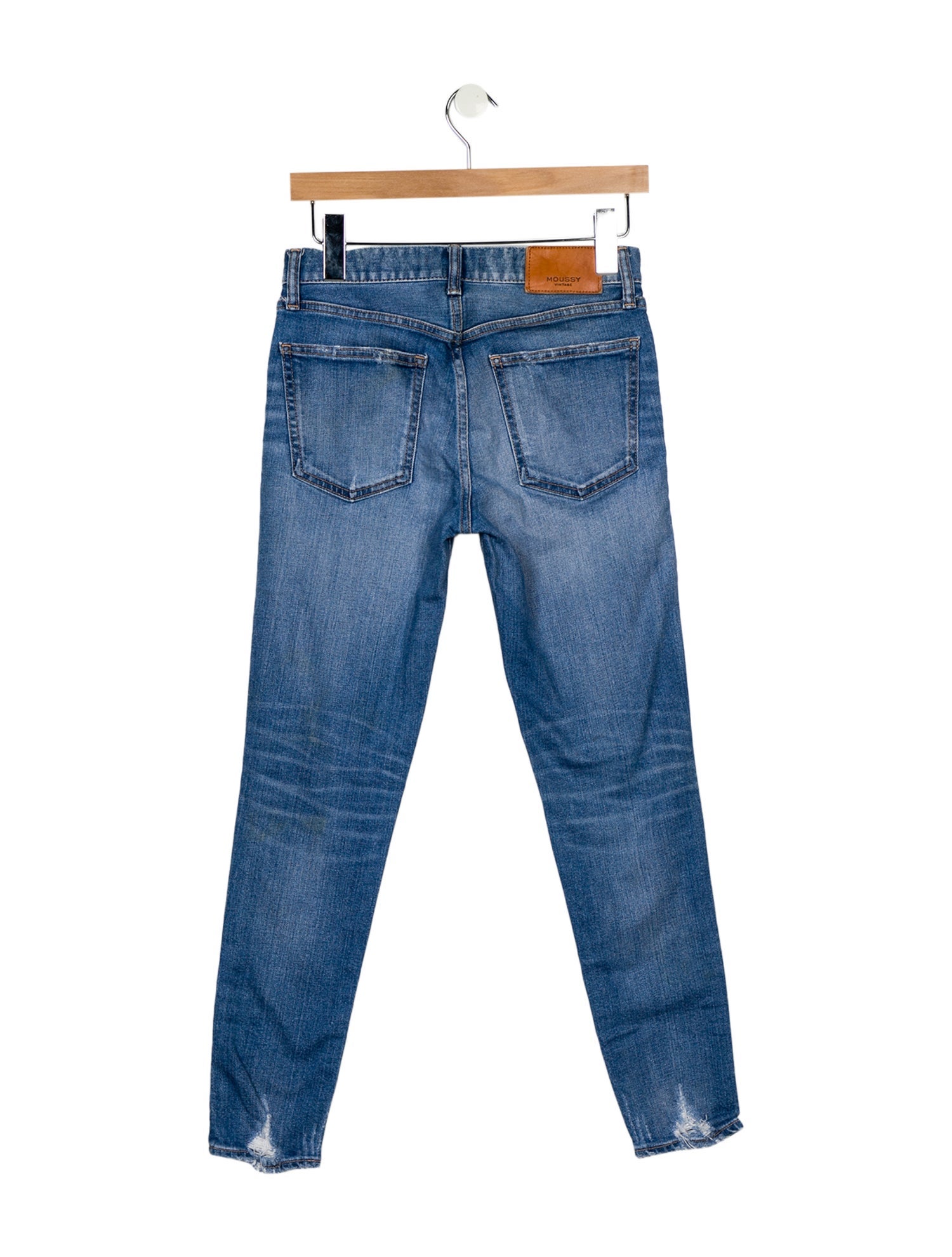 Moussy High-Rise Skinny Leg Jeans