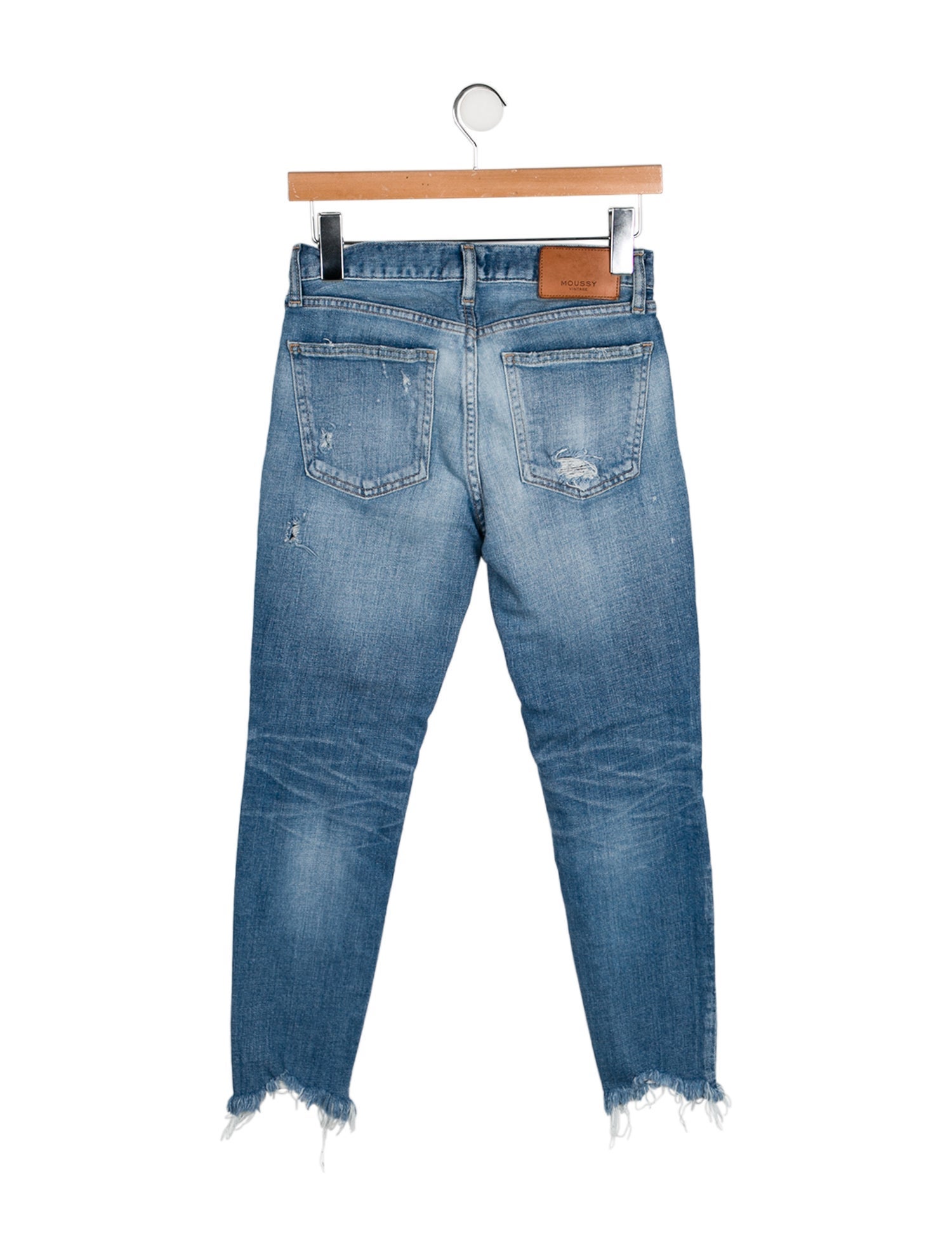 Moussy Mid-Rise Skinny Leg Jeans