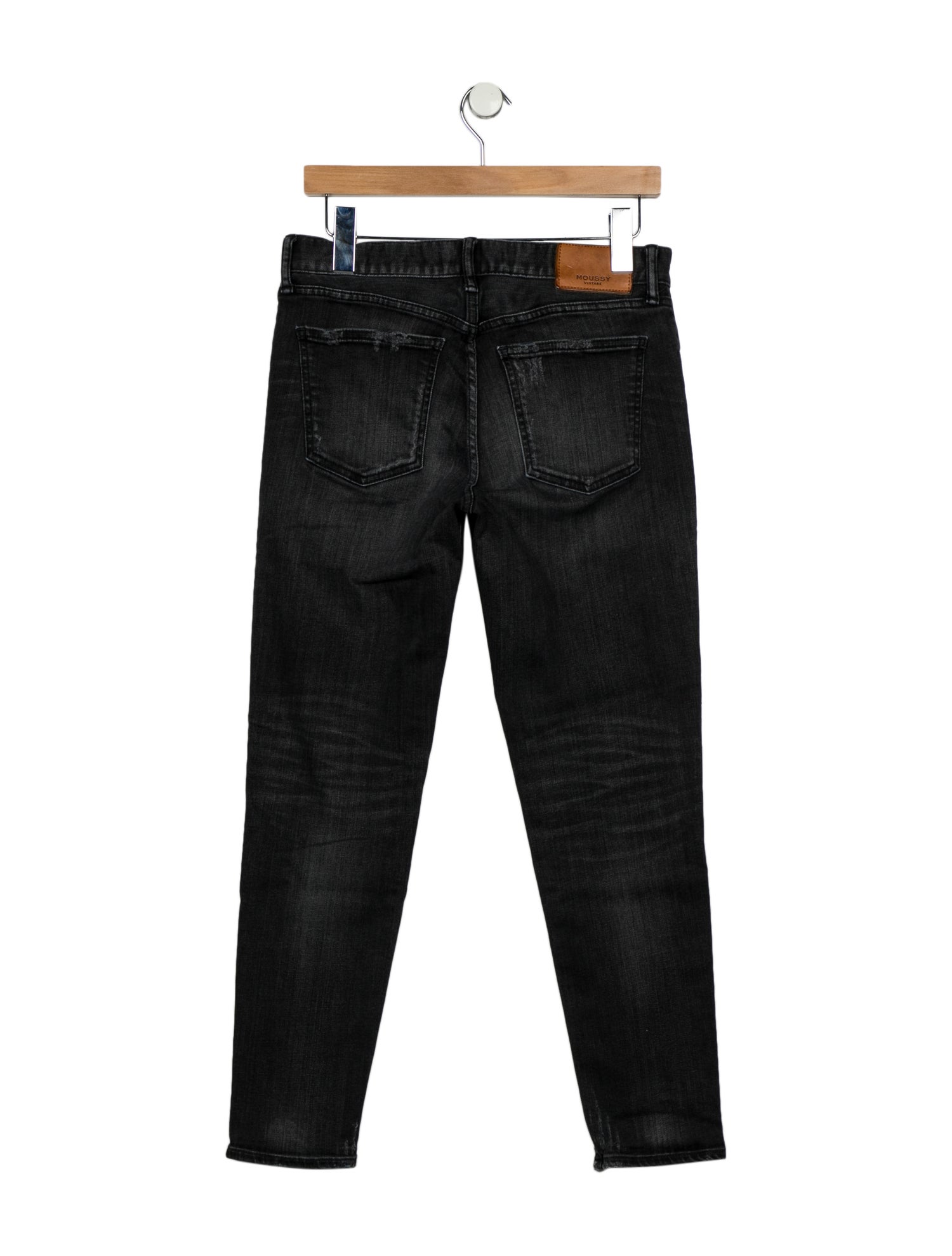 Moussy Mid-Rise Skinny Leg Jeans