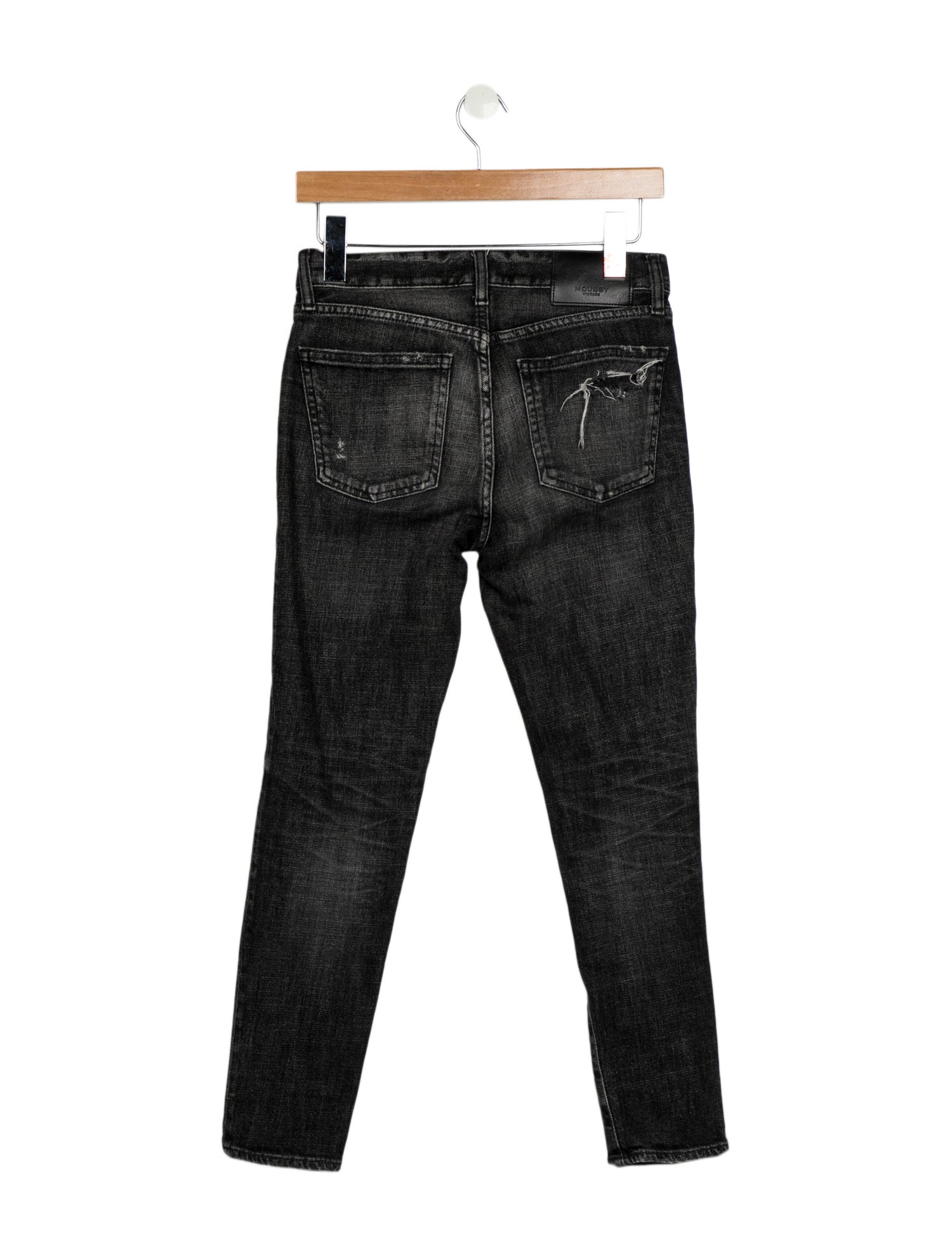 Moussy Mid-Rise Skinny Leg Jeans