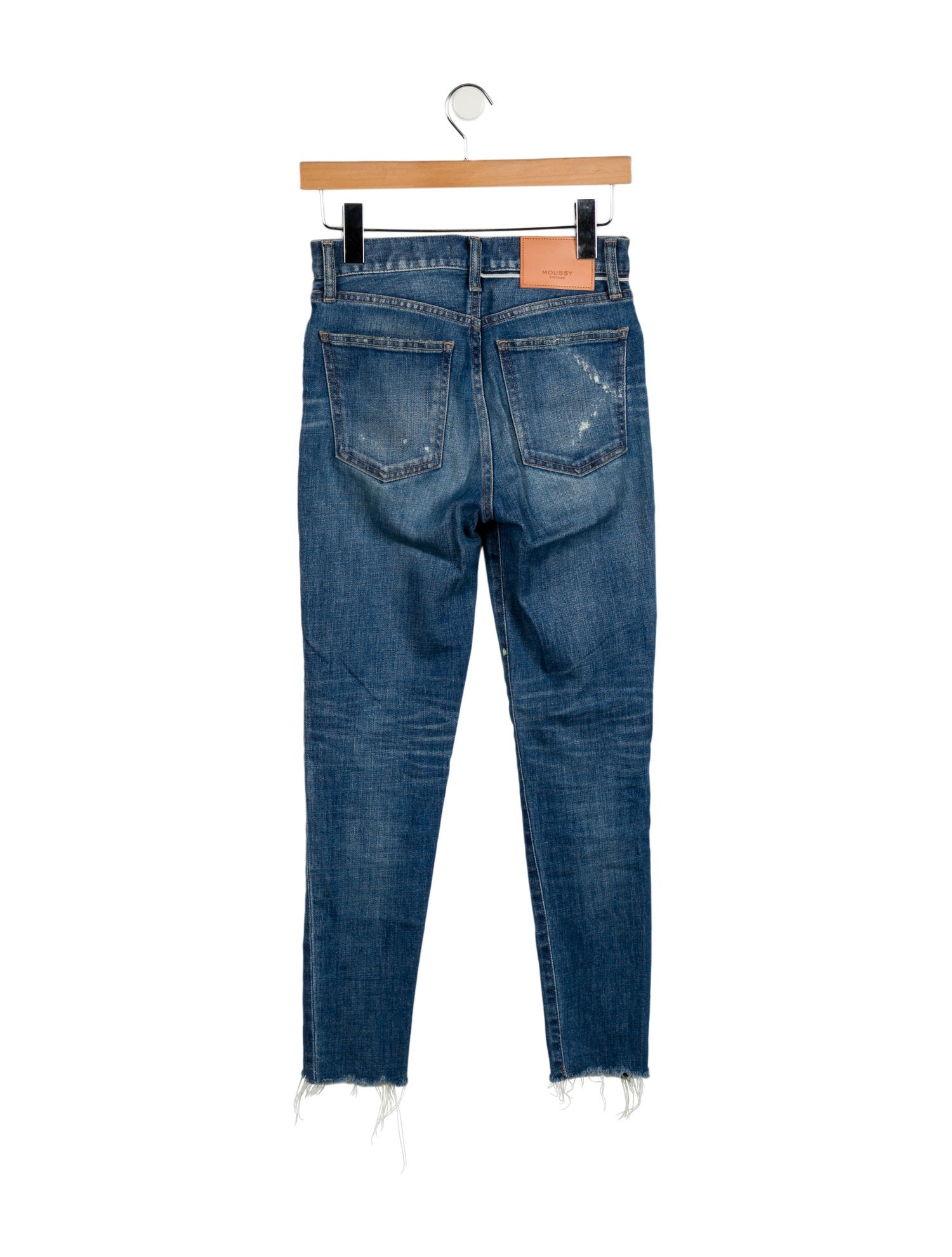 Moussy Mid-Rise Skinny Leg Jeans