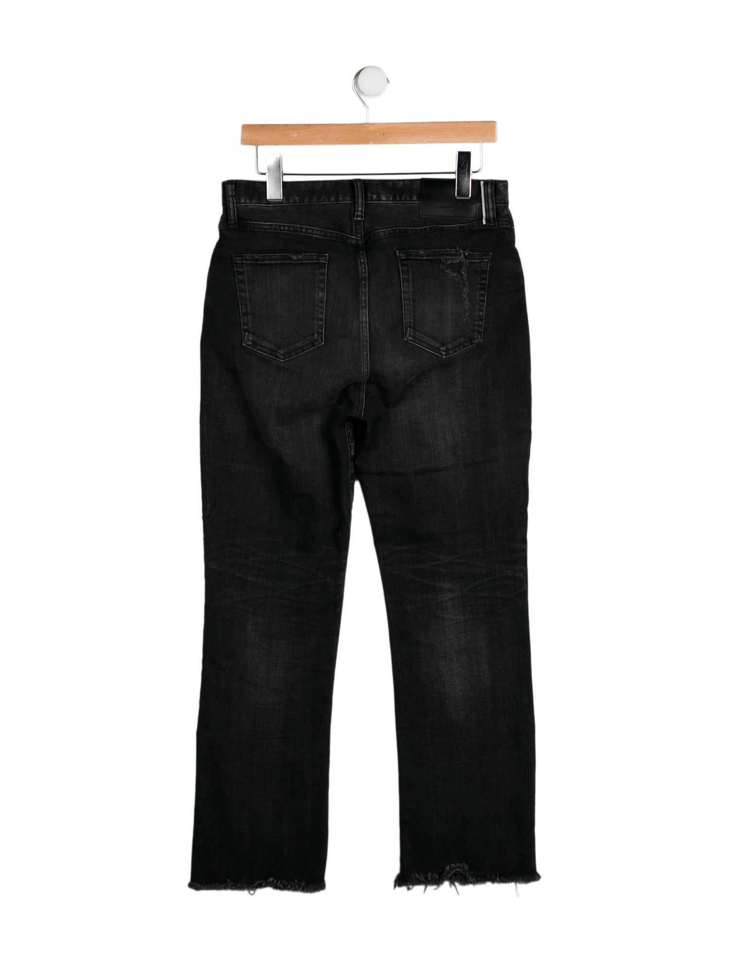 Moussy High-Rise Straight Leg Jeans