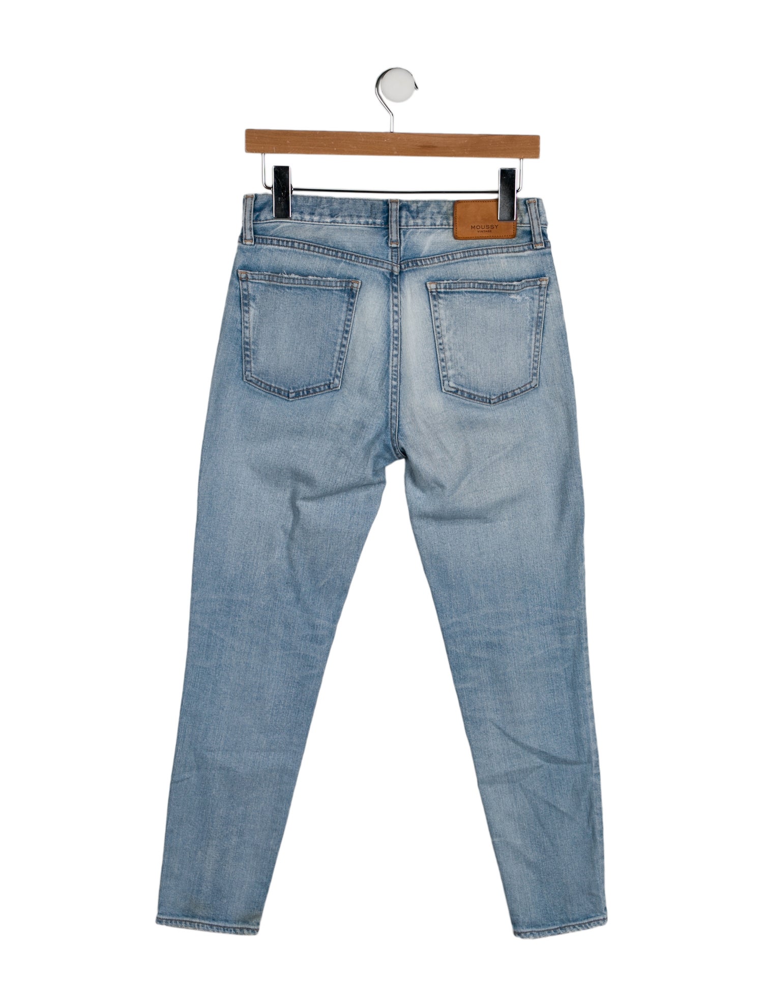 Moussy Mid-Rise Skinny Leg Jeans