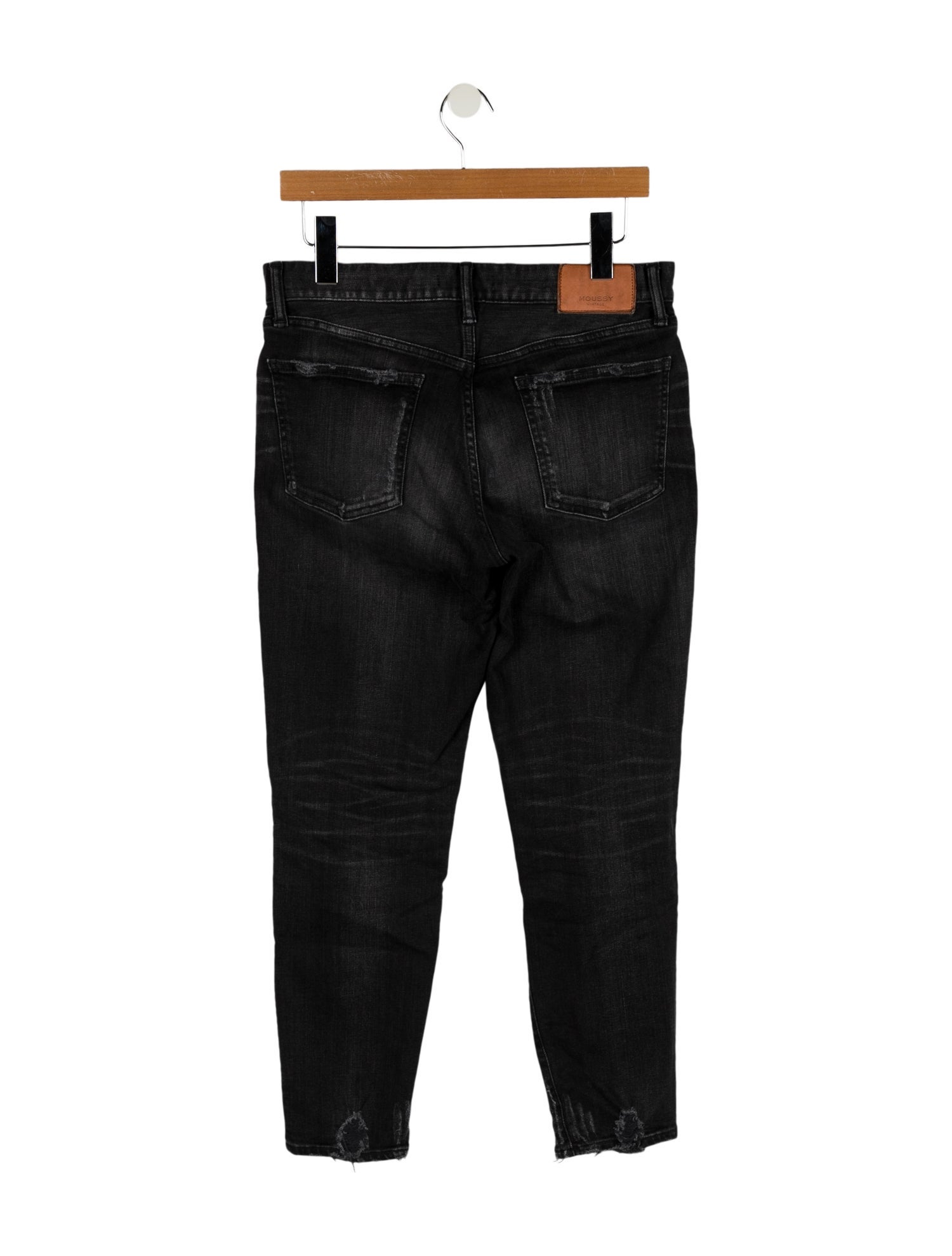 Moussy Mid-Rise Skinny Leg Jeans