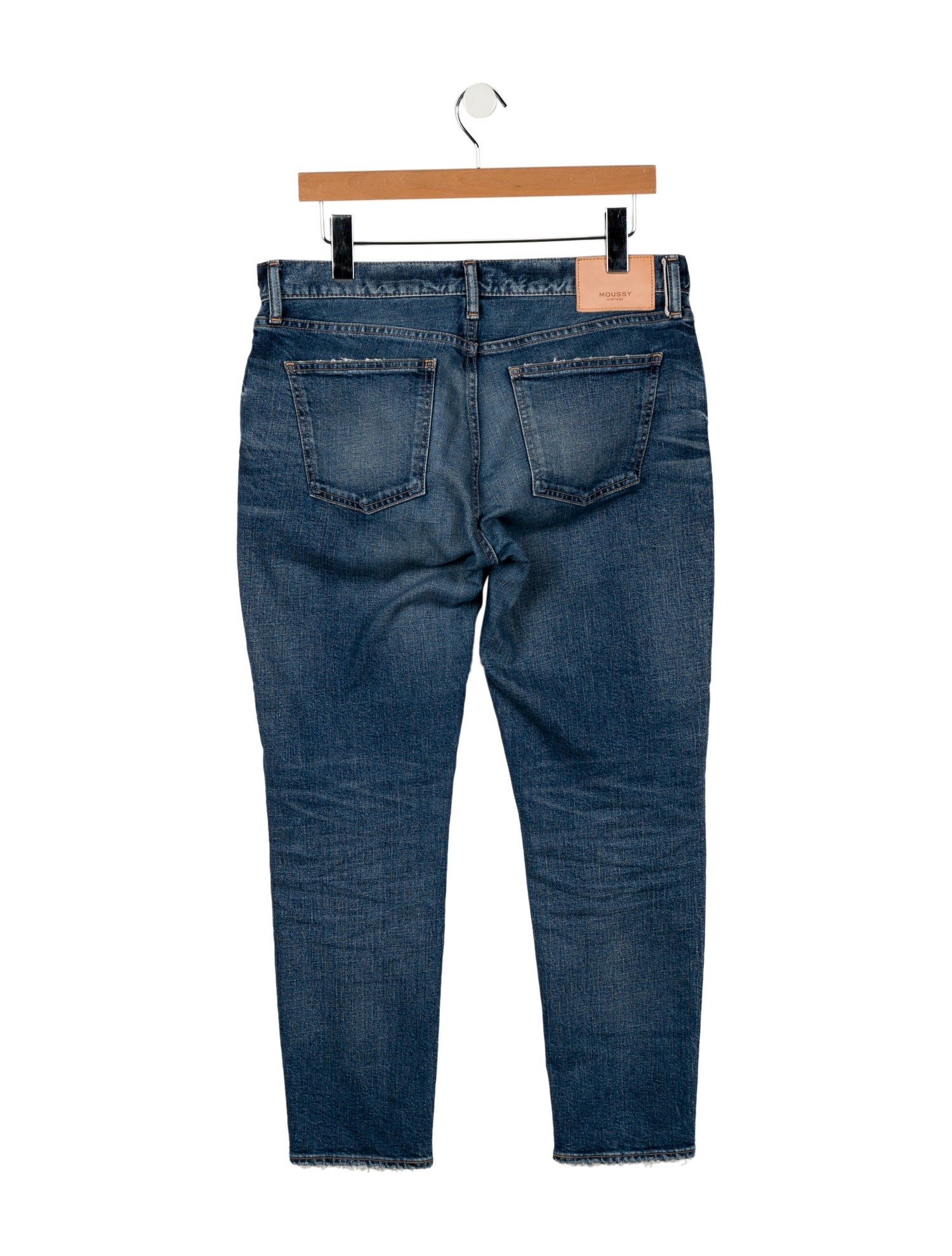 Moussy Mid-Rise Skinny Leg Jeans