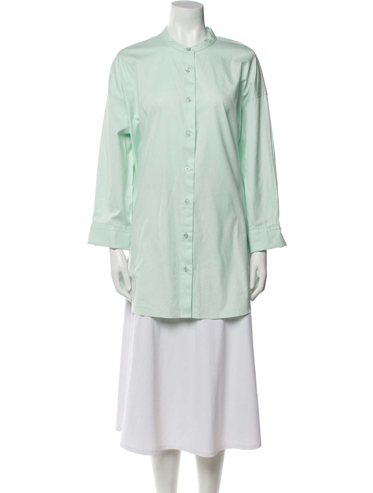 Moussy Mock Neck Long Sleeve Tunic