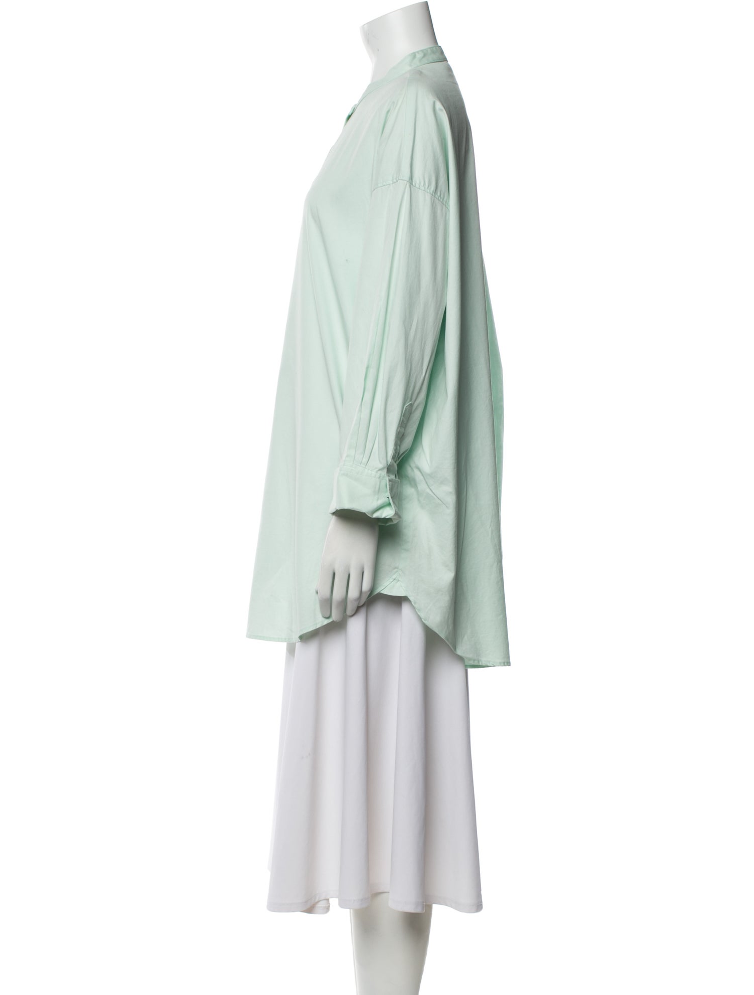 Moussy Mock Neck Long Sleeve Tunic