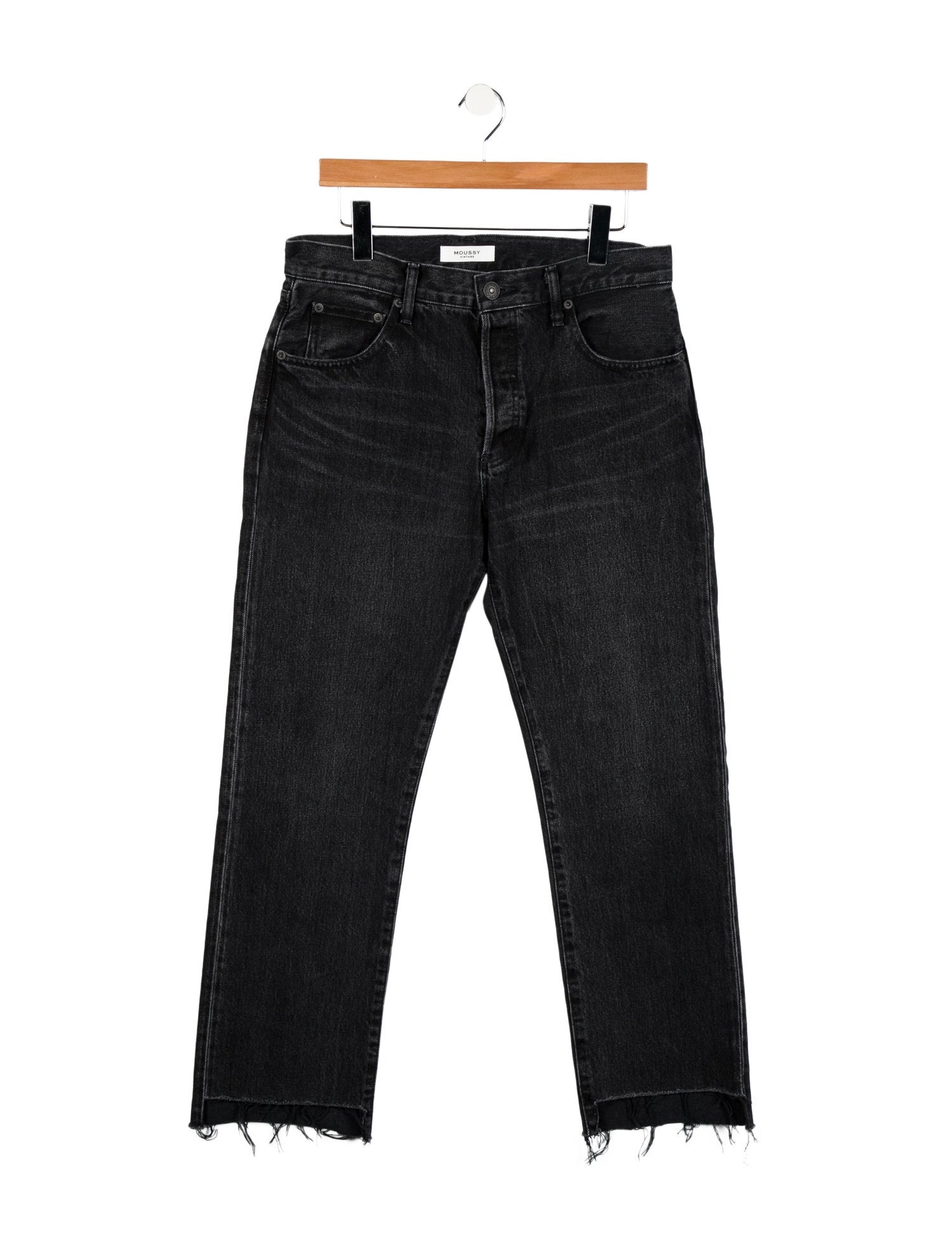 Moussy Mid-Rise Straight Leg Jeans