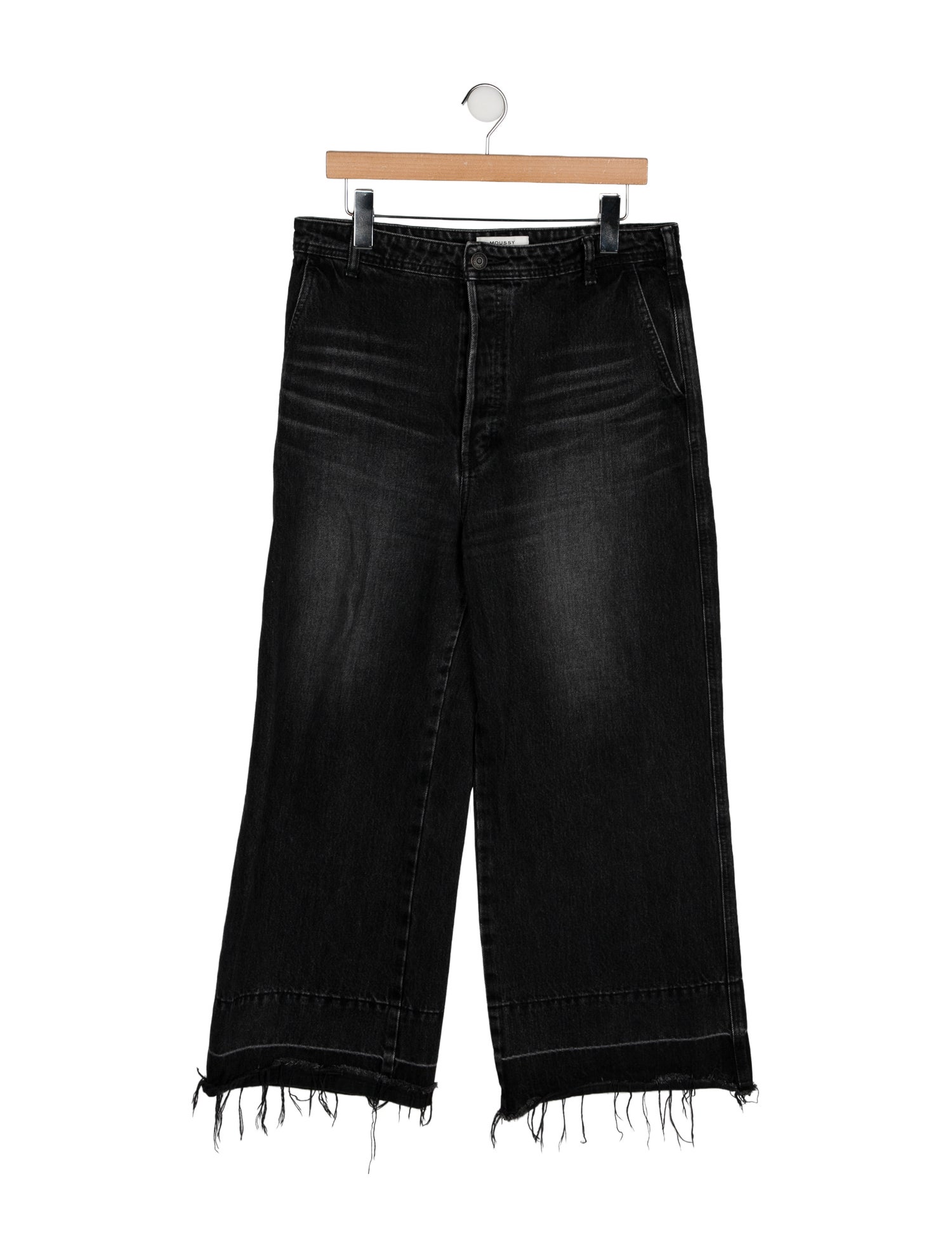 Moussy High-Rise Wide Leg Jeans