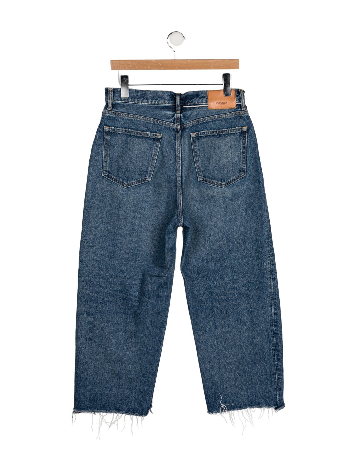 Moussy High-Rise Wide Leg Jeans