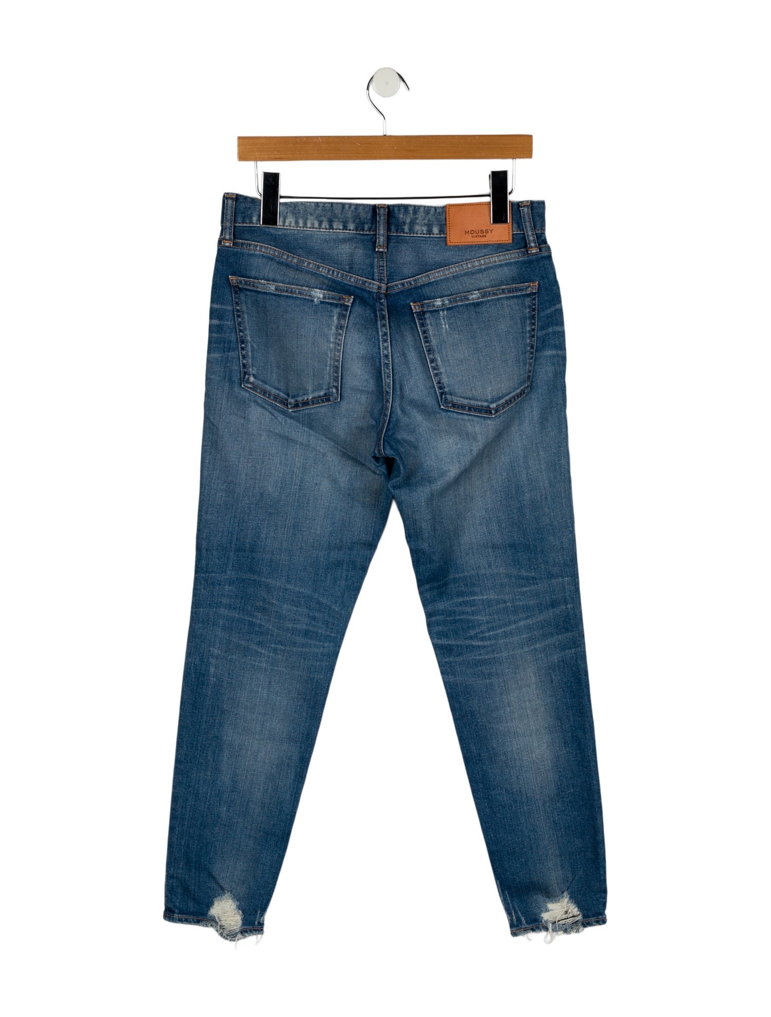 Moussy Low-Rise Skinny Leg Jeans