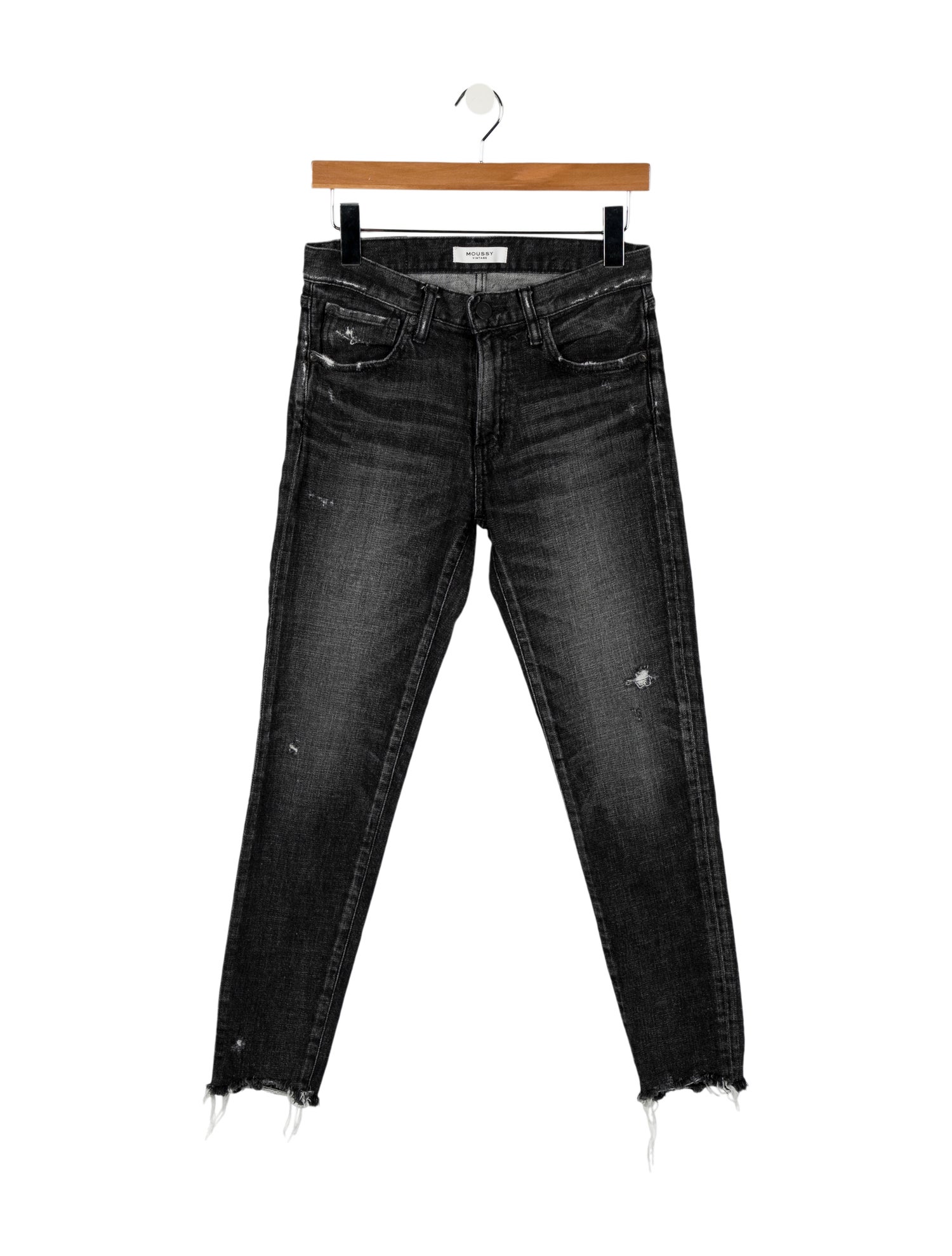 Moussy Mid-Rise Skinny Leg Jeans