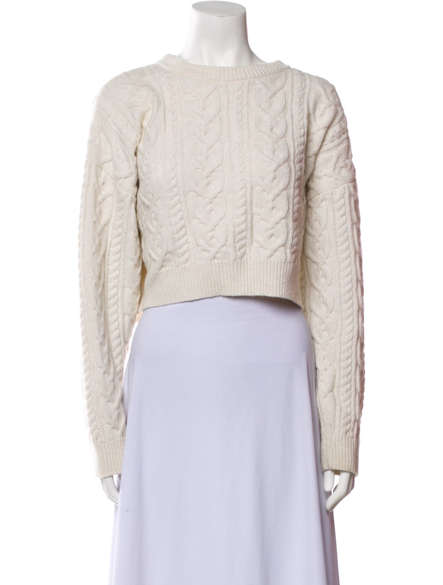 Moussy Printed Crew Neck Sweater