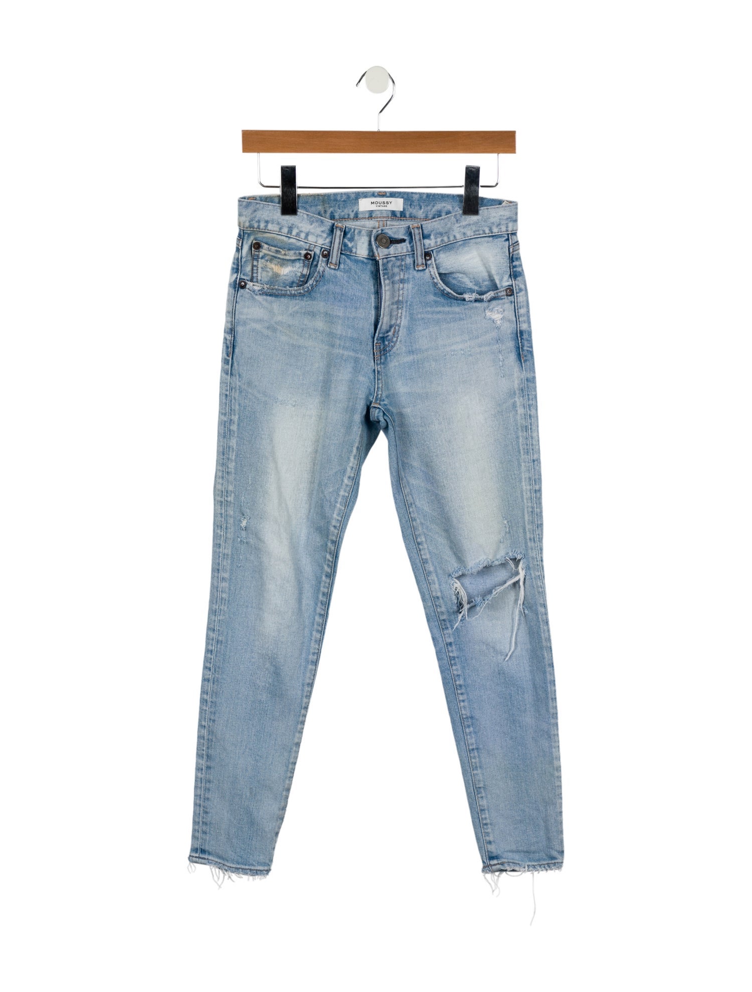 Moussy Vintage Mid-Rise Skinny Leg Jeans