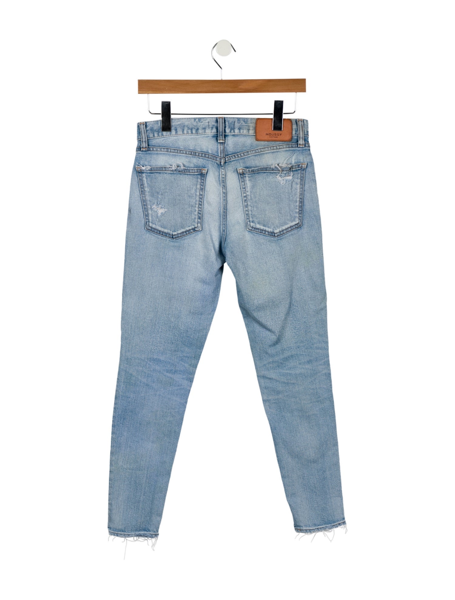 Moussy Vintage Mid-Rise Skinny Leg Jeans