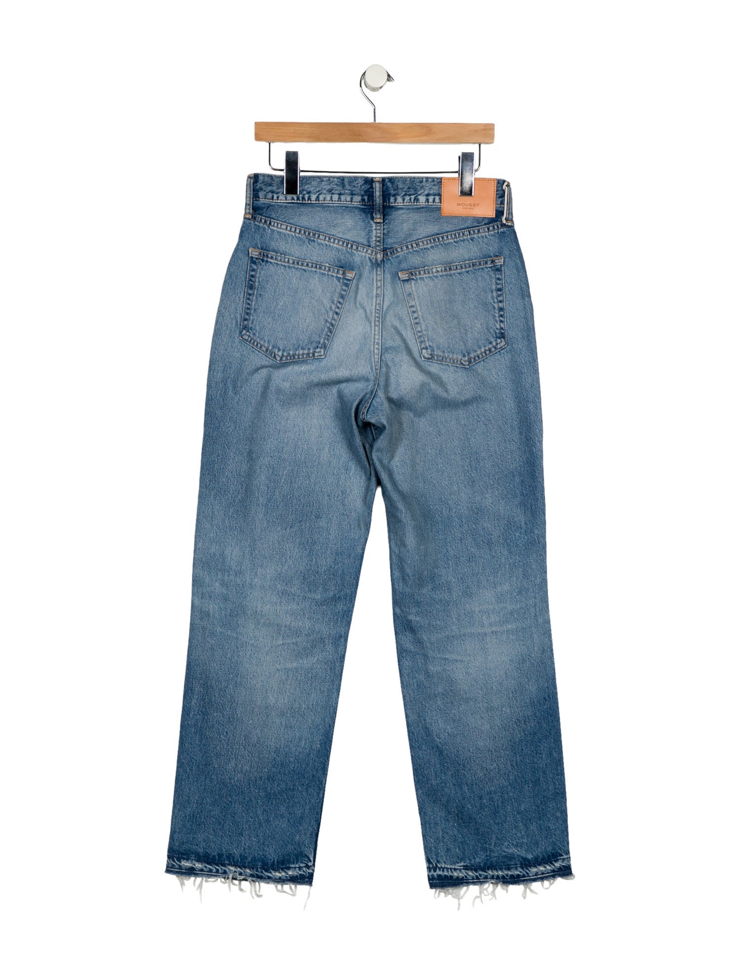 Moussy High-Rise Wide Leg Jeans