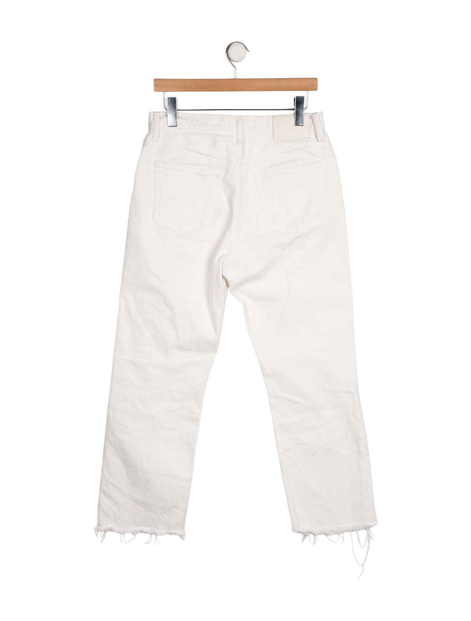 Moussy High-Rise Straight Leg Jeans