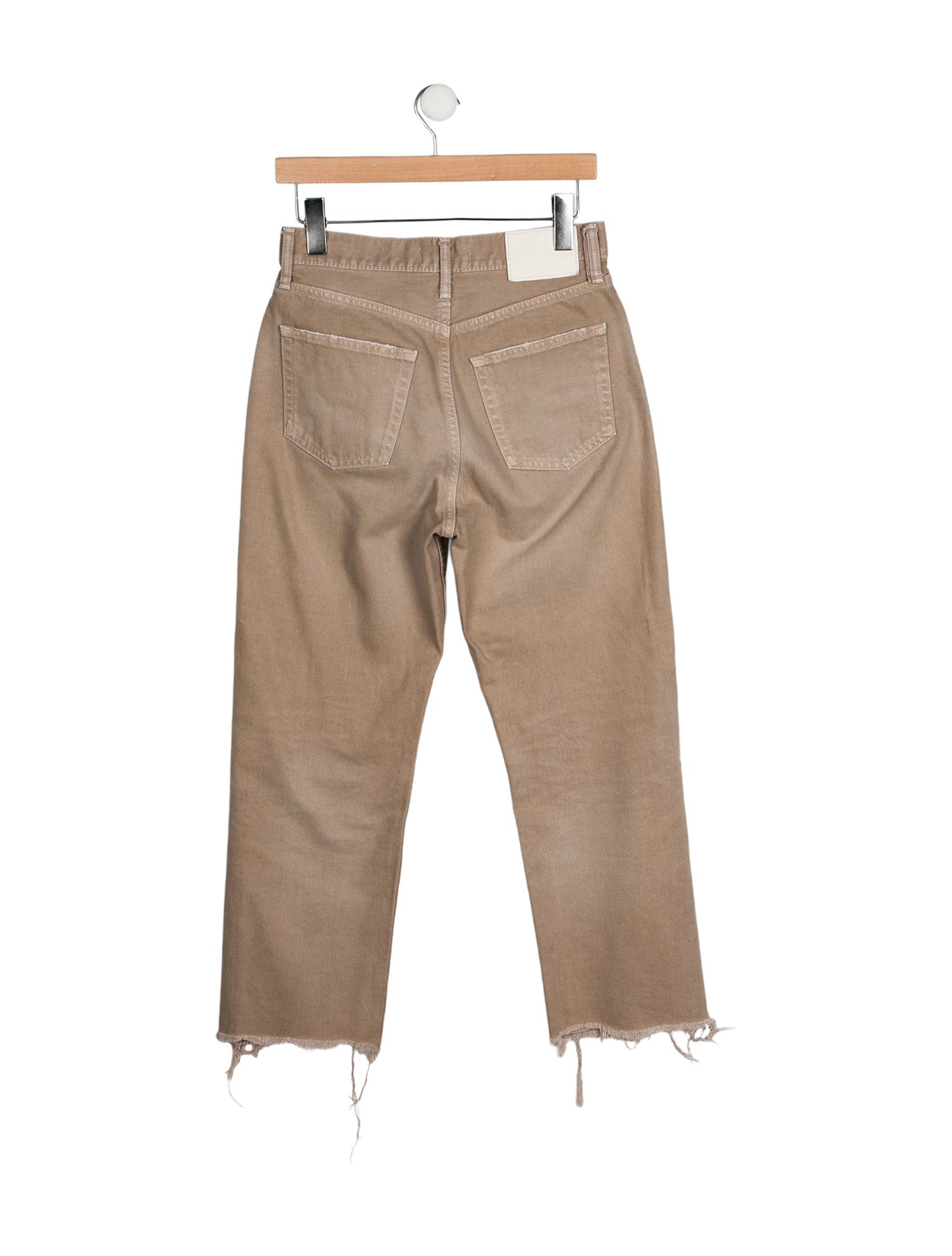 Moussy High-Rise Straight Leg Jeans