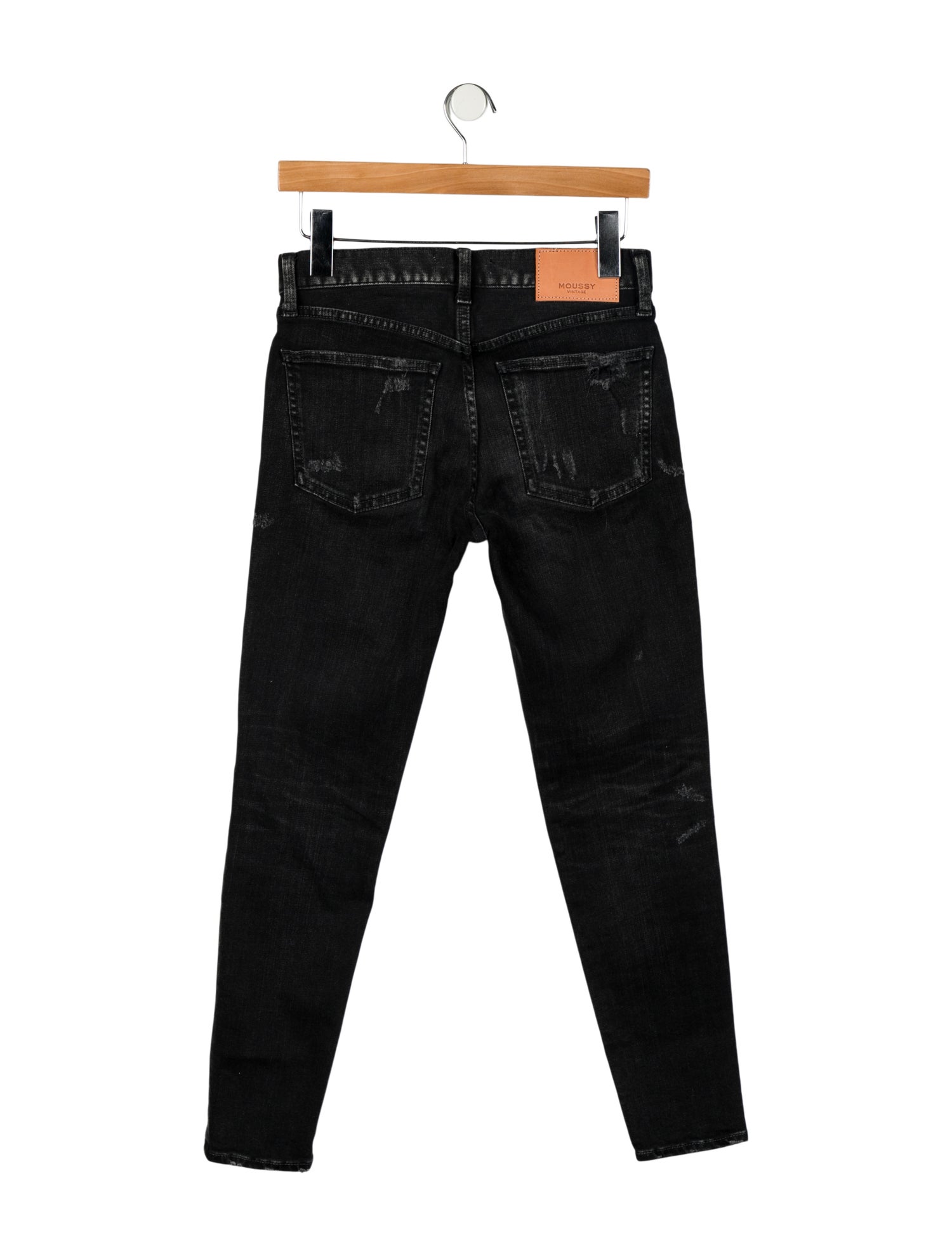 Moussy Mid-Rise Skinny Leg Jeans