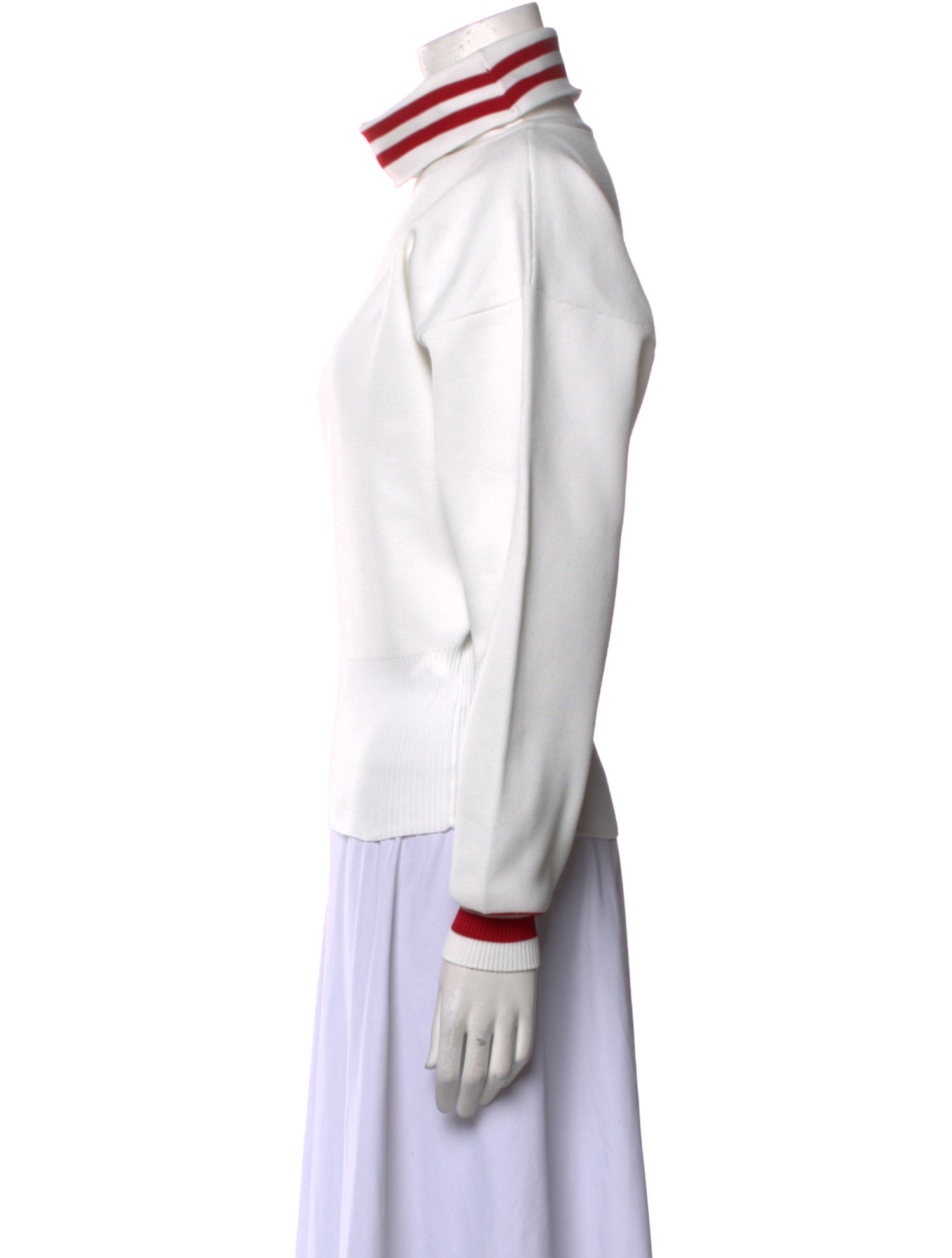 Moussy Striped Turtleneck Sweater