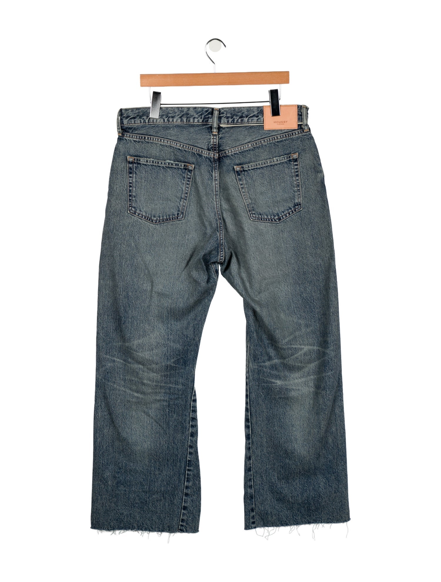 Moussy High-Rise Wide Leg Jeans