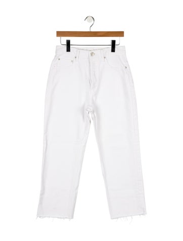 Moussy Jeans High-Rise Straight Leg S