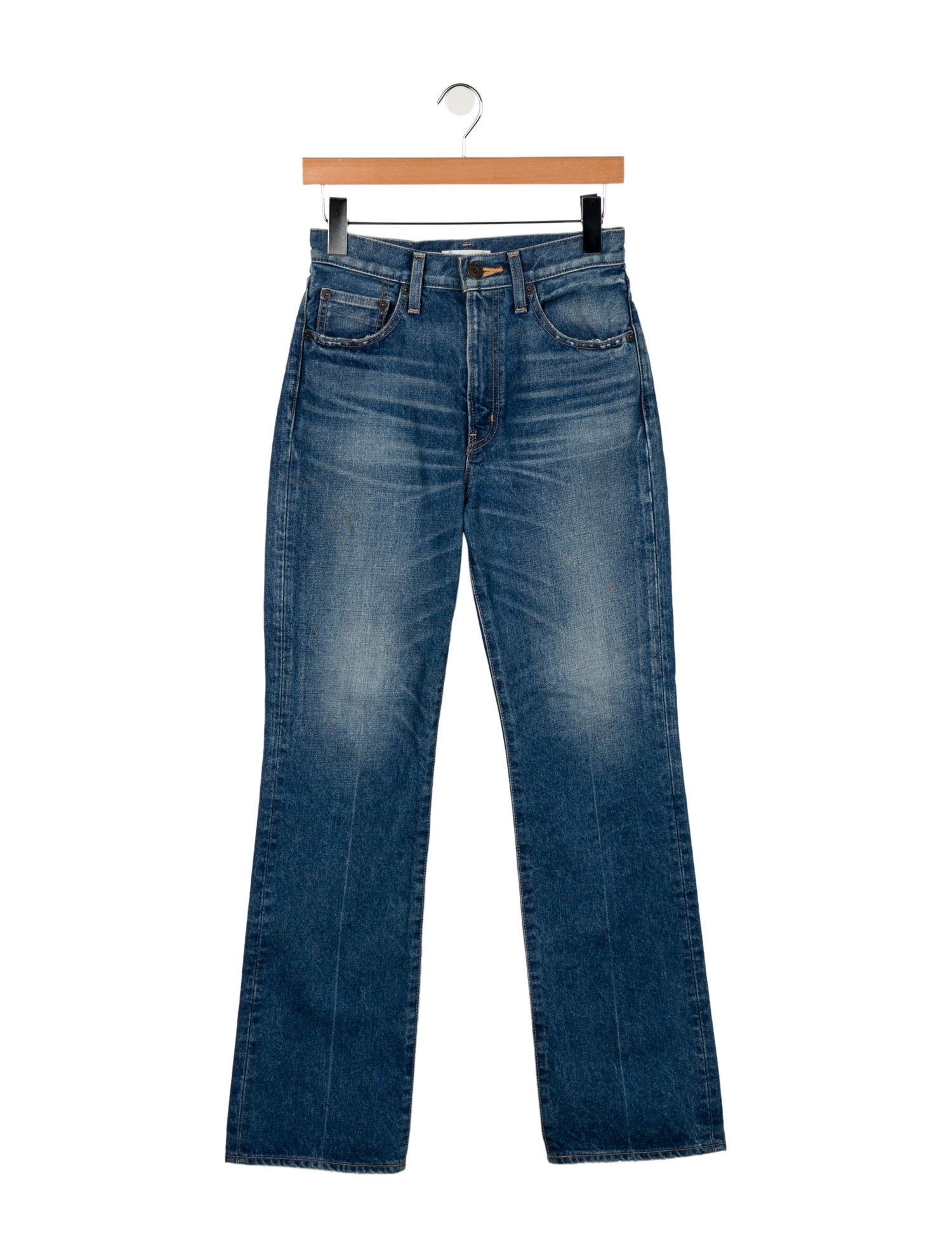 Moussy High-Rise Wide Leg Jeans