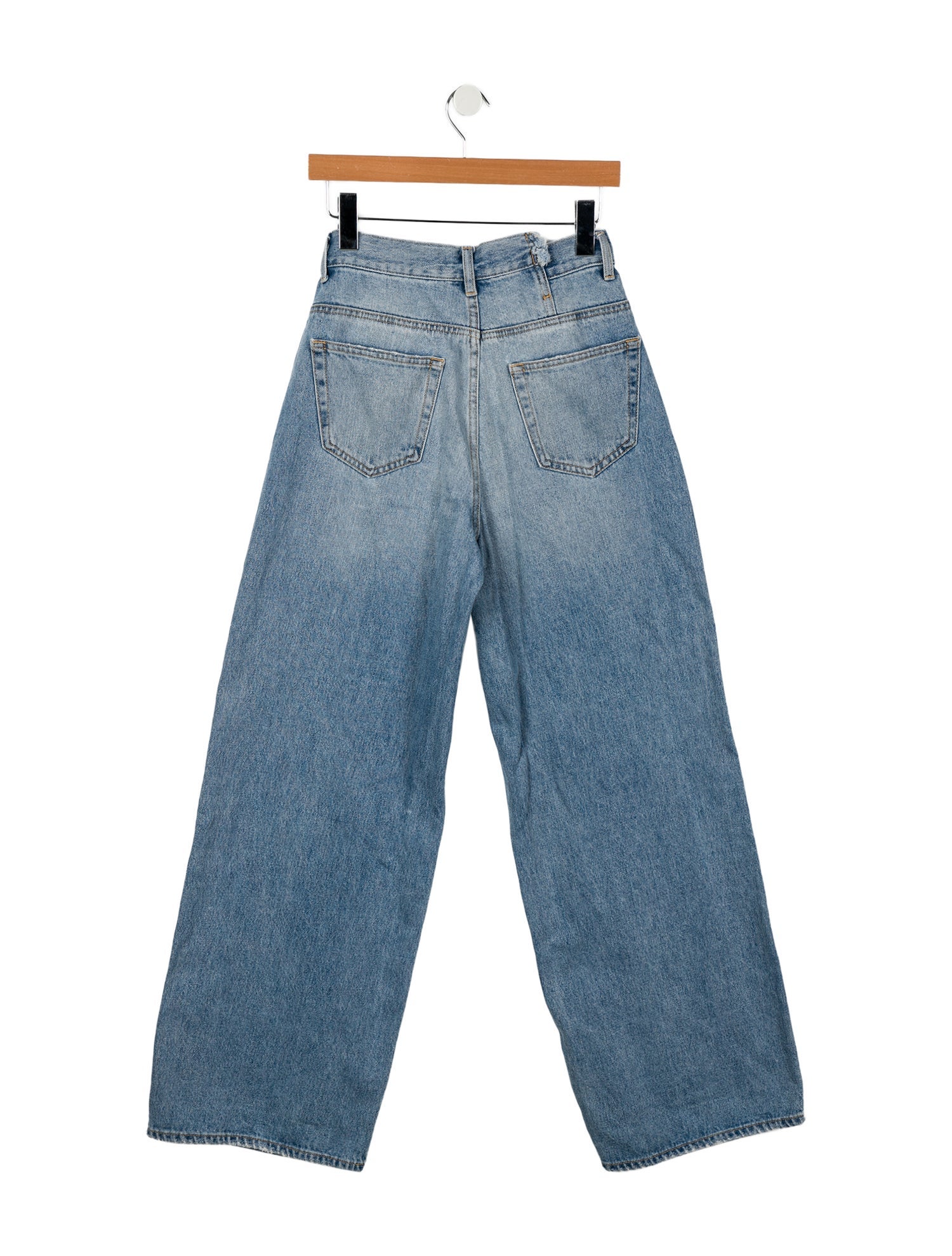 Moussy High-Rise Wide Leg Jeans