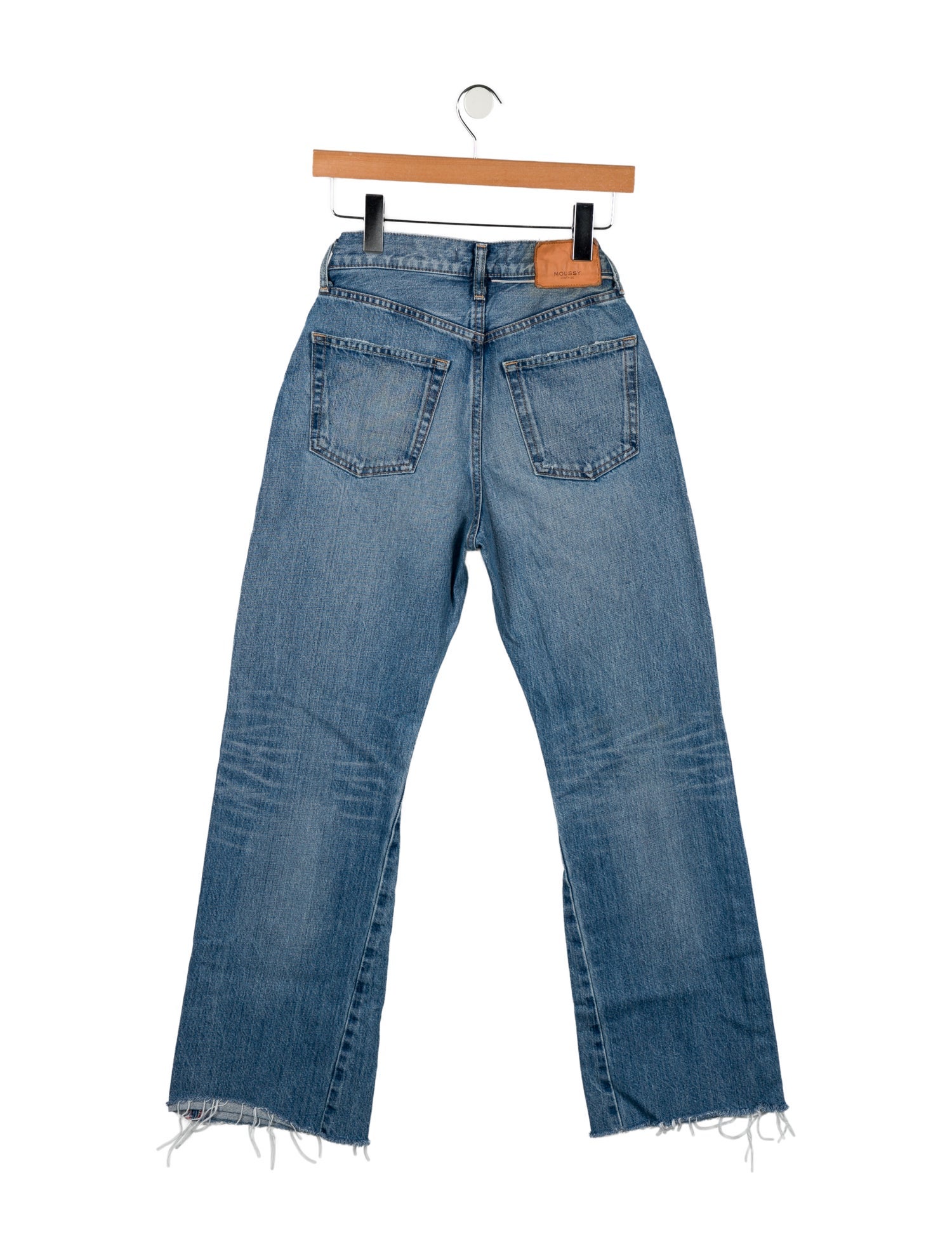 Moussy High-Rise Wide Leg Jeans