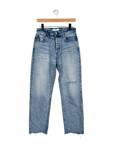 Moussy Jeans High-Rise Straight Leg S