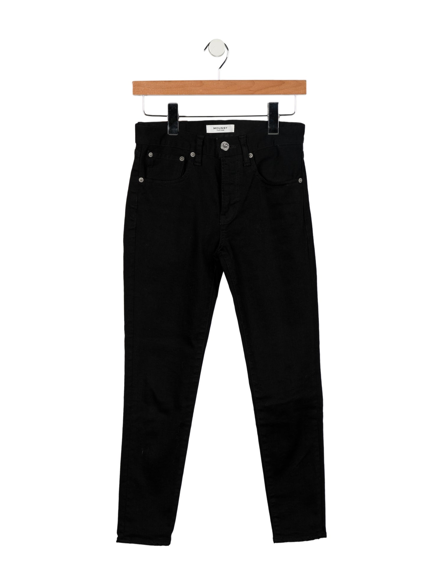 Moussy Mid-Rise Skinny Leg Jeans