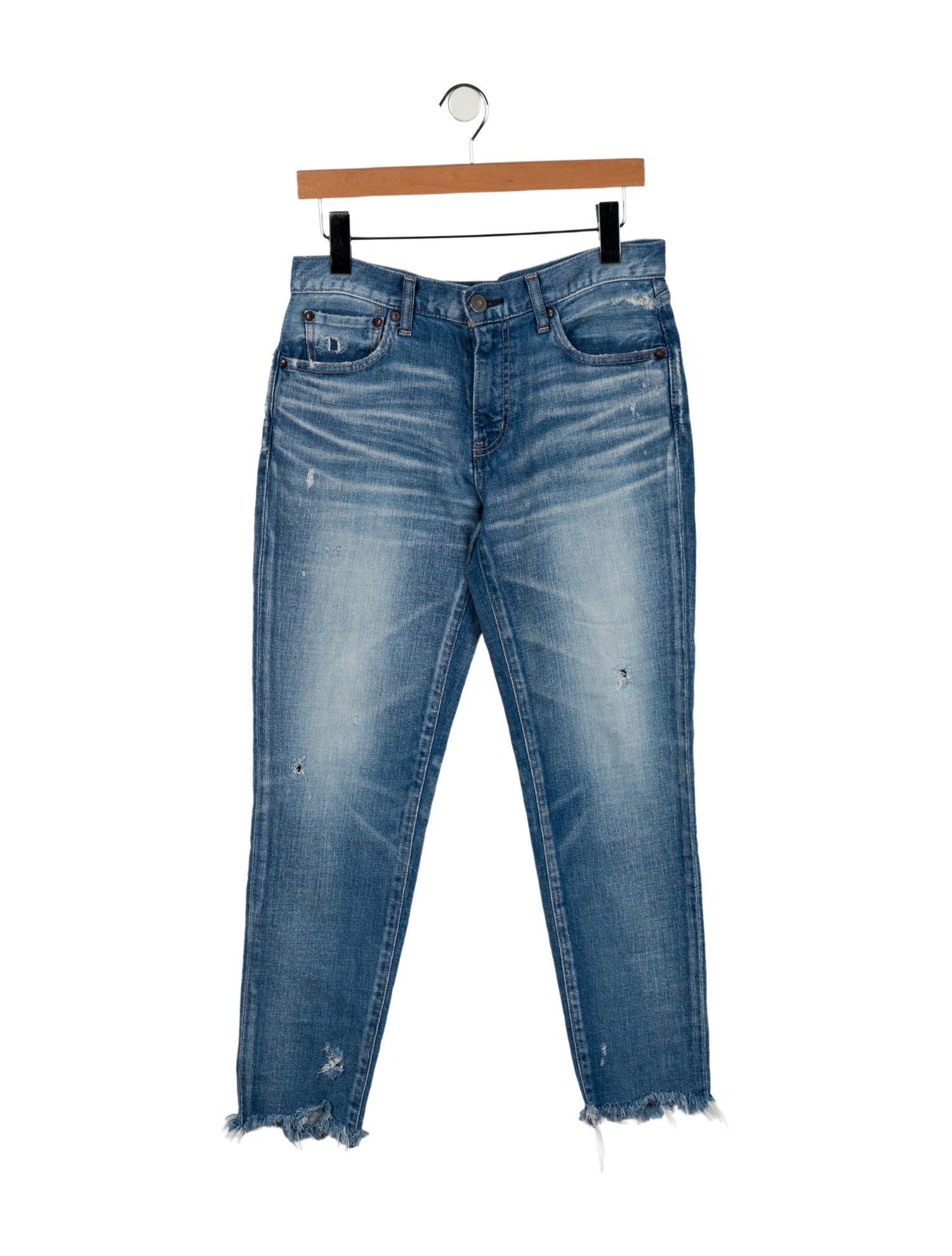 Moussy Mid-Rise Skinny Leg Jeans