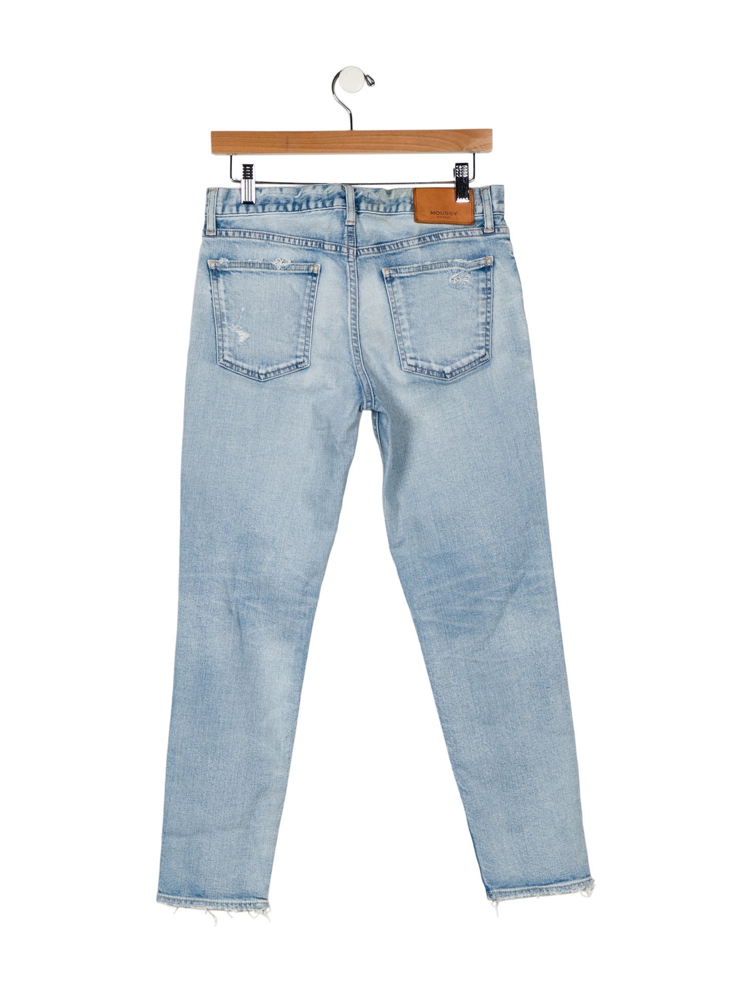 Moussy Mid-Rise Skinny Leg Jeans