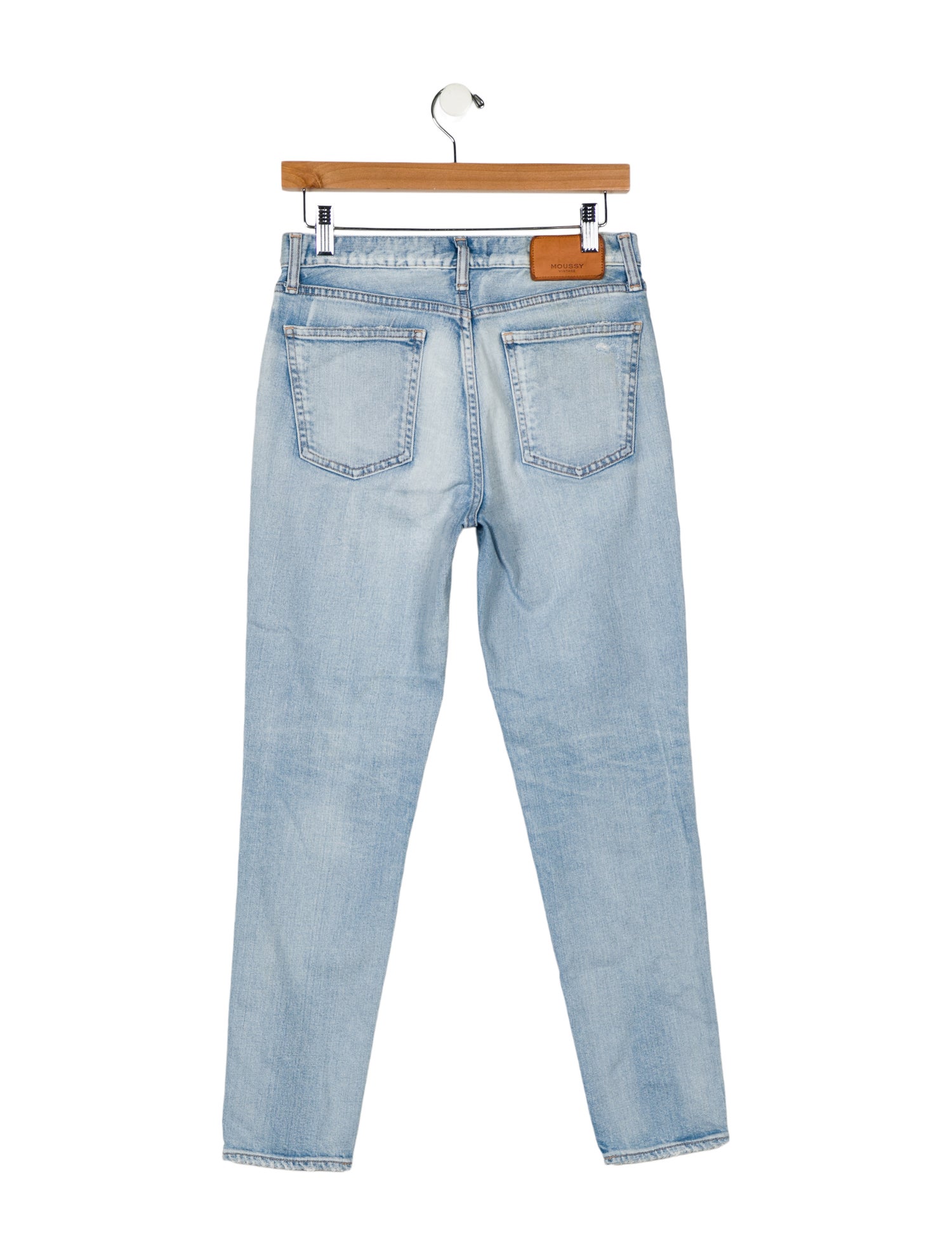 Moussy Mid-Rise Skinny Leg Jeans