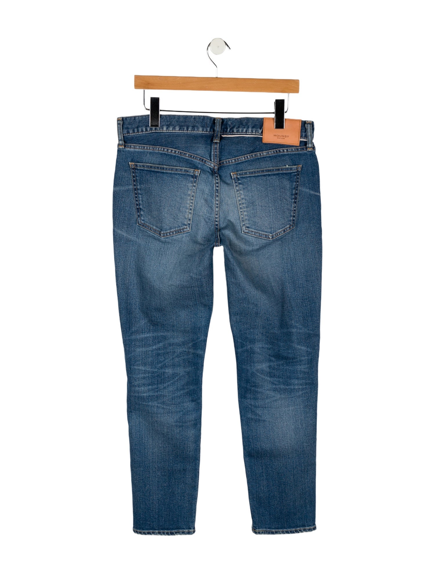 Moussy Vintage Mid-Rise Straight Leg Jeans w/ Tags